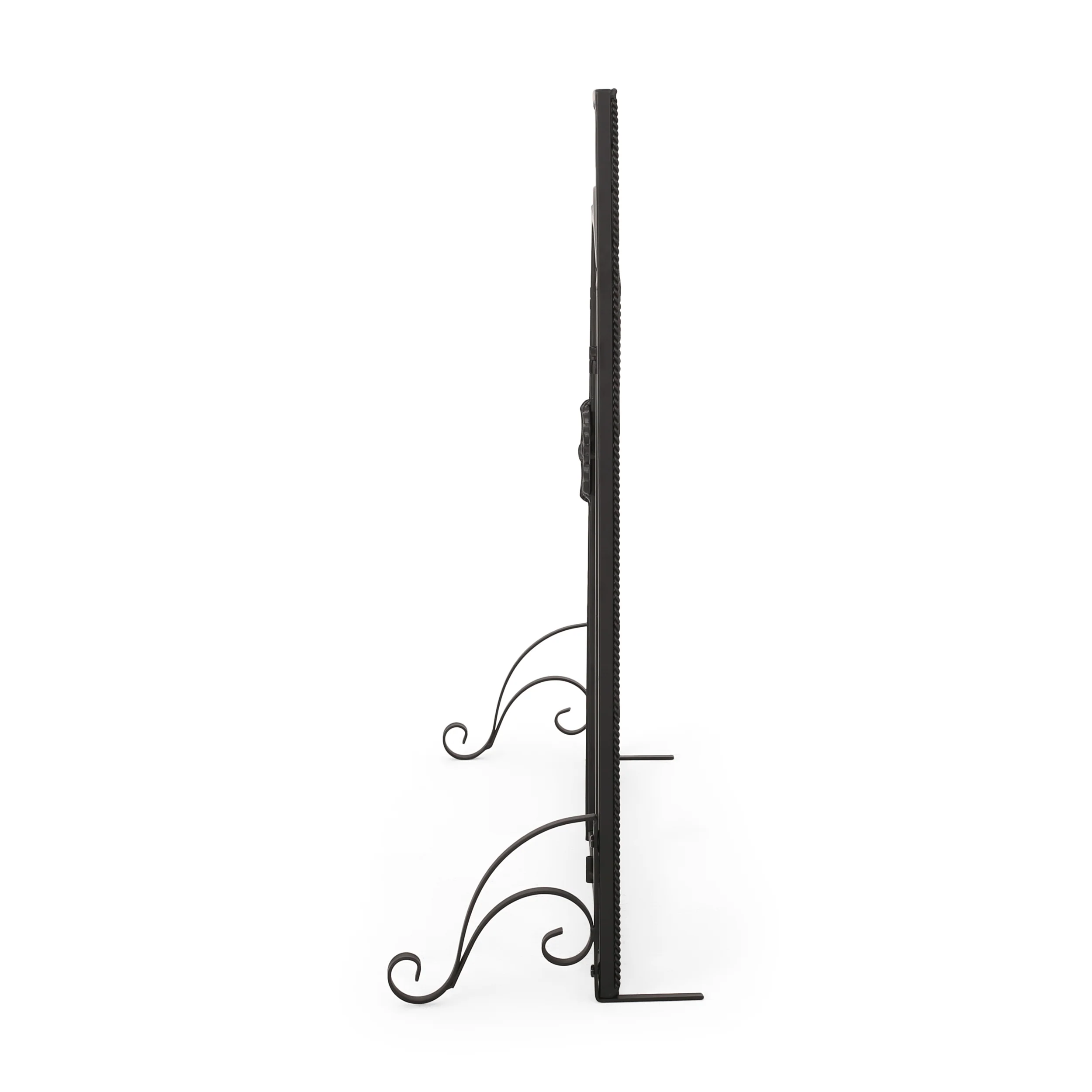 Memori Contemporary Iron Fireplace Screen - furnishings