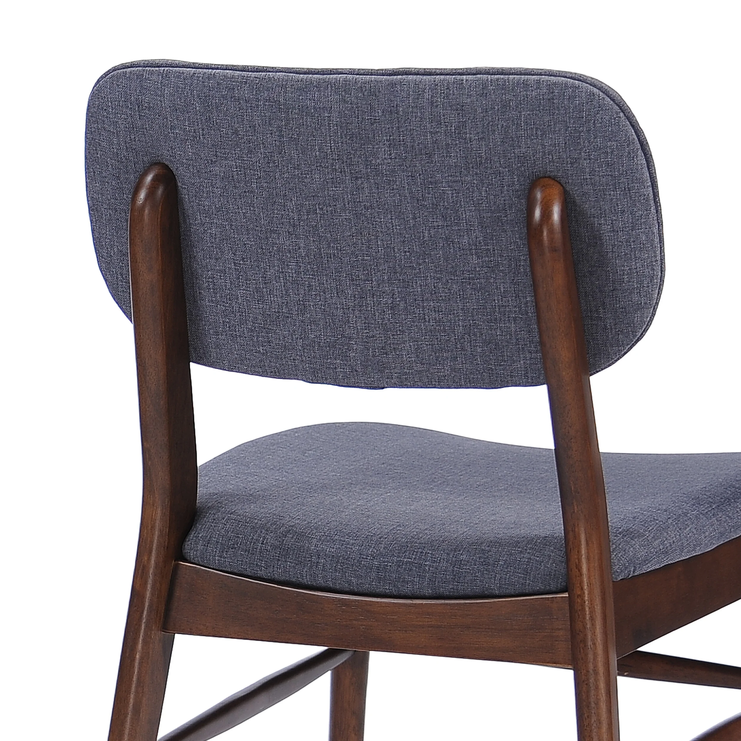Beatrice Mid Century Wood Finish Dining Chairs (Set of 2) - furnishings