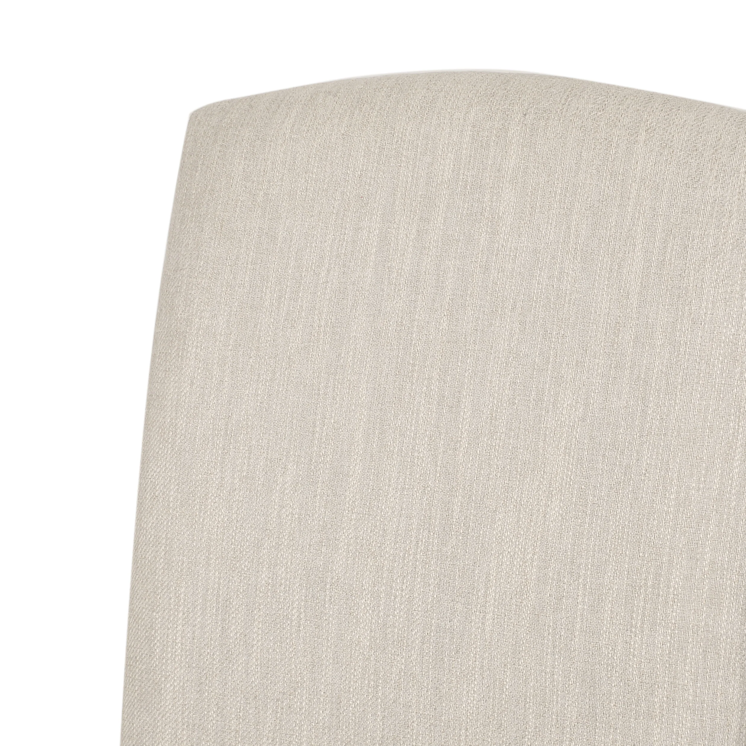 Depue Contemporary Fabric Dining Chair with Nailhead Trim, Set of 2 - furnishings