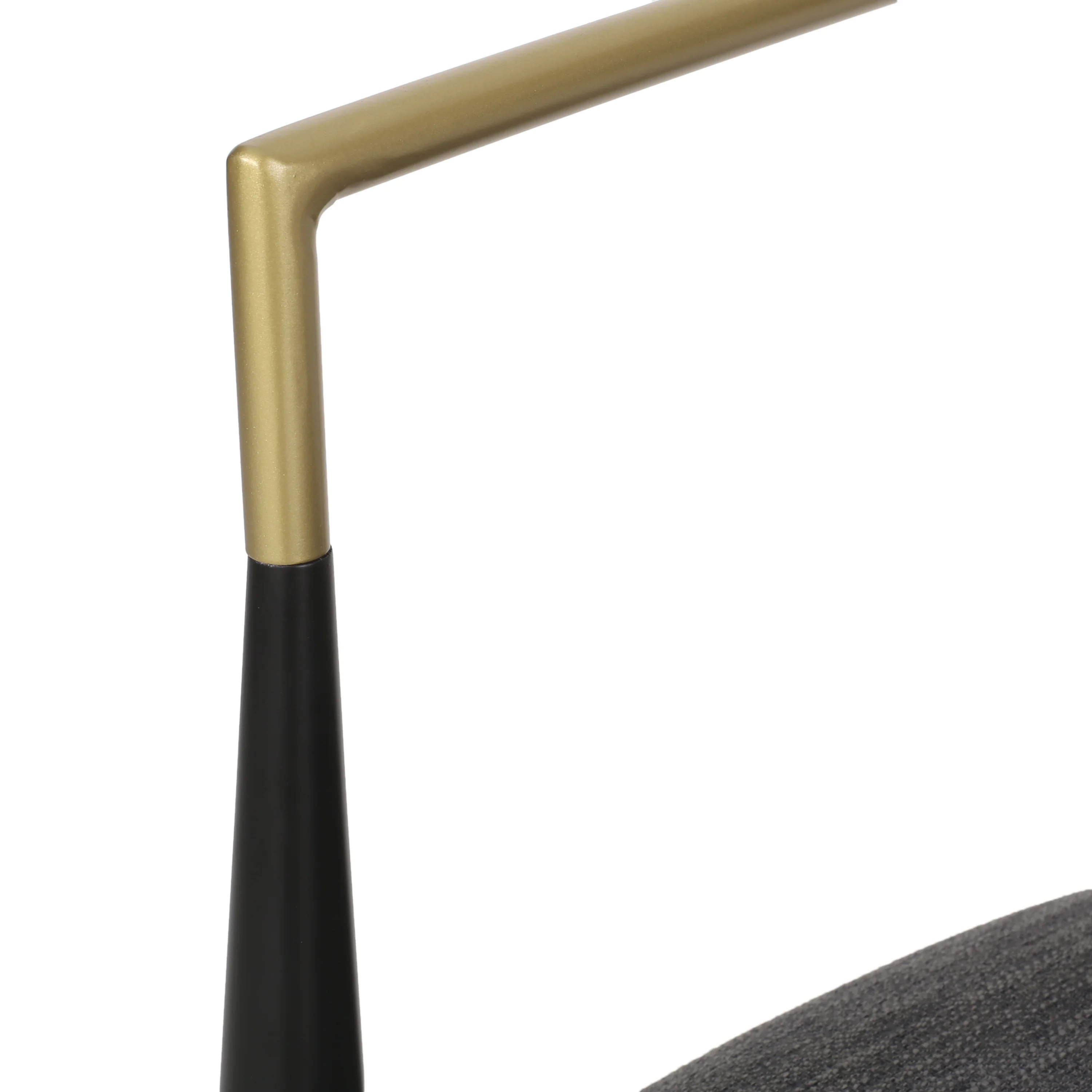 Camas Modern Fabric Upholstered Iron 30 Inch Barstools Set of 2 - furnishings