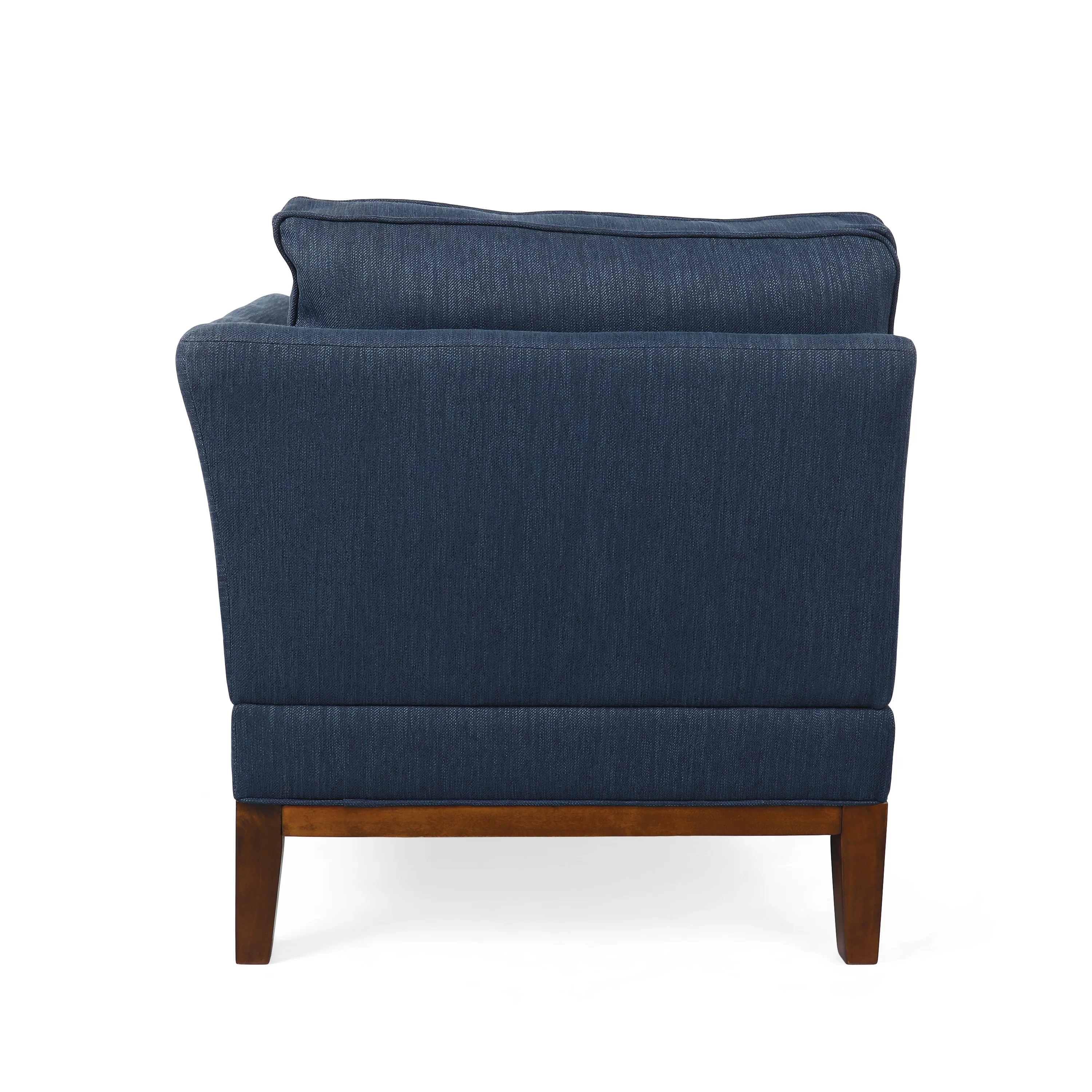 Neel Contemporary Fabric Tufted Chaise Lounge with Bolster Pillow - furnishings
