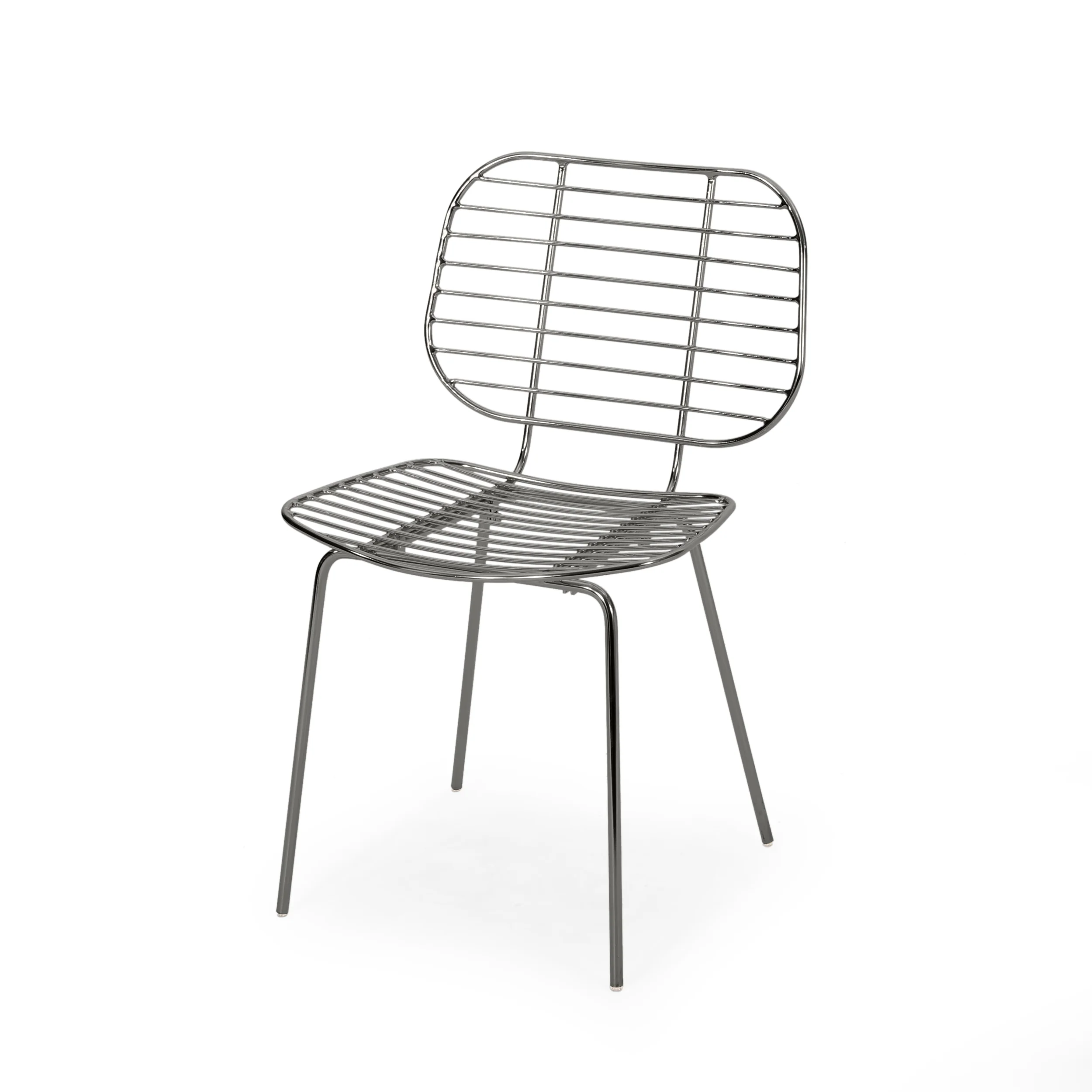 Spyridon Modern Glam Iron Dining Chair - furnishings