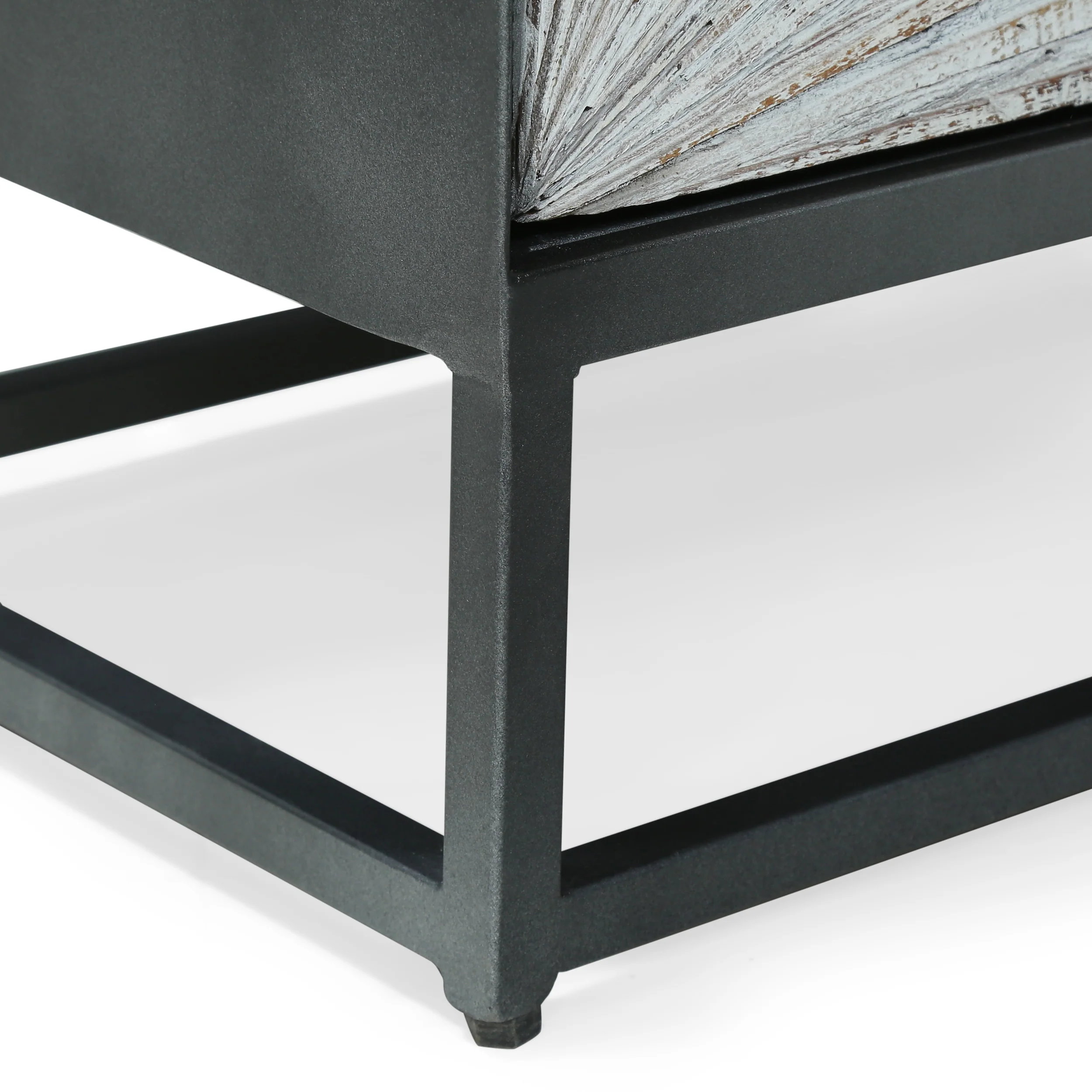 Tijeras Handcrafted Modern Industrial 2 Door Cabinet - furnishings