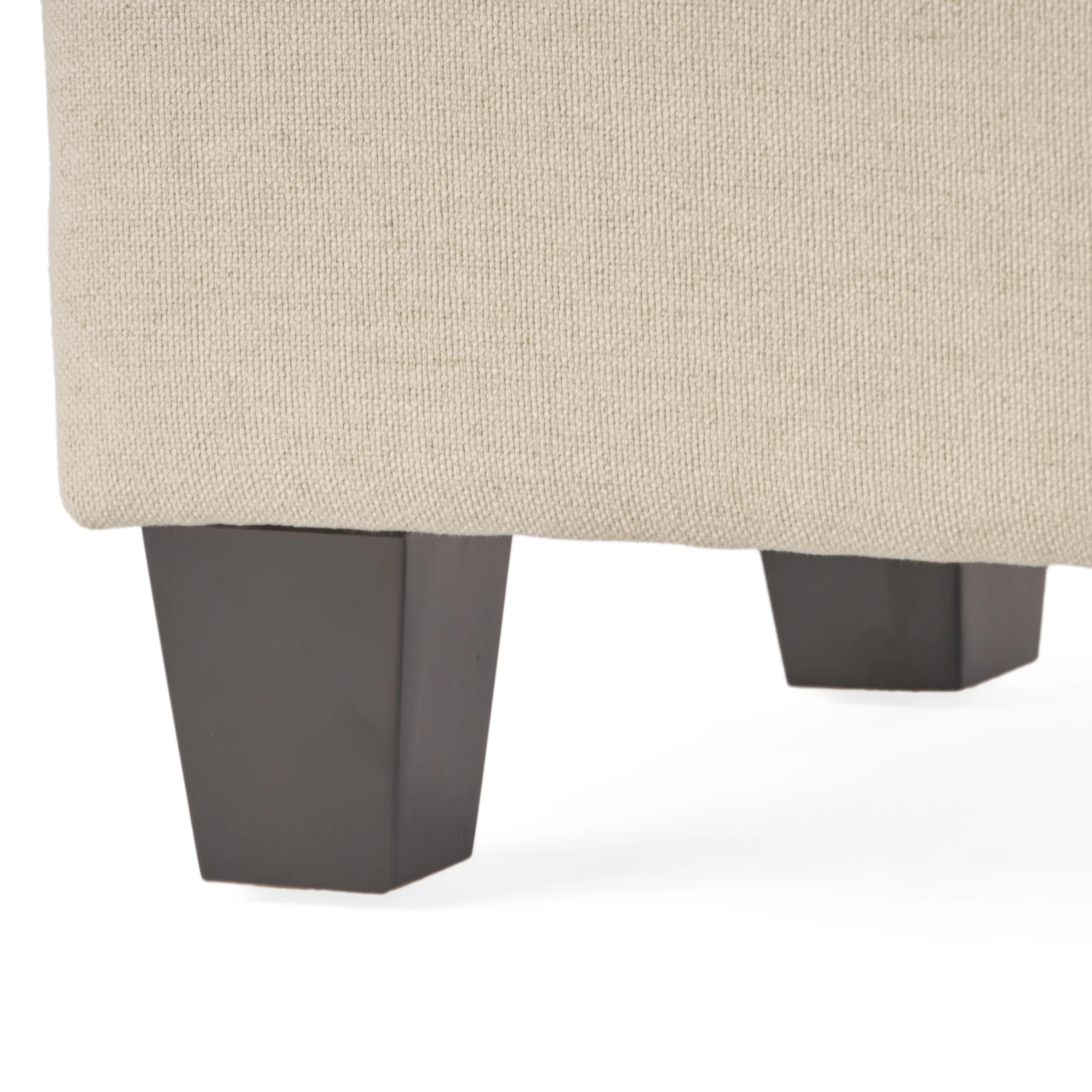 Christabel Fabric Ottoman Footstool - furnishings