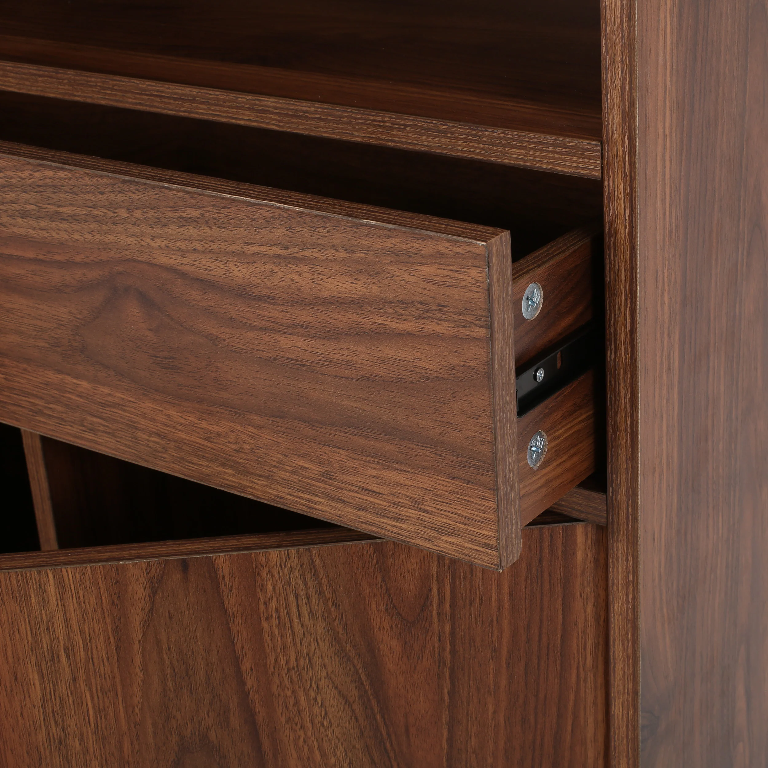 Yelianny Bookcase With Storage Cabinet & Drawer - furnishings