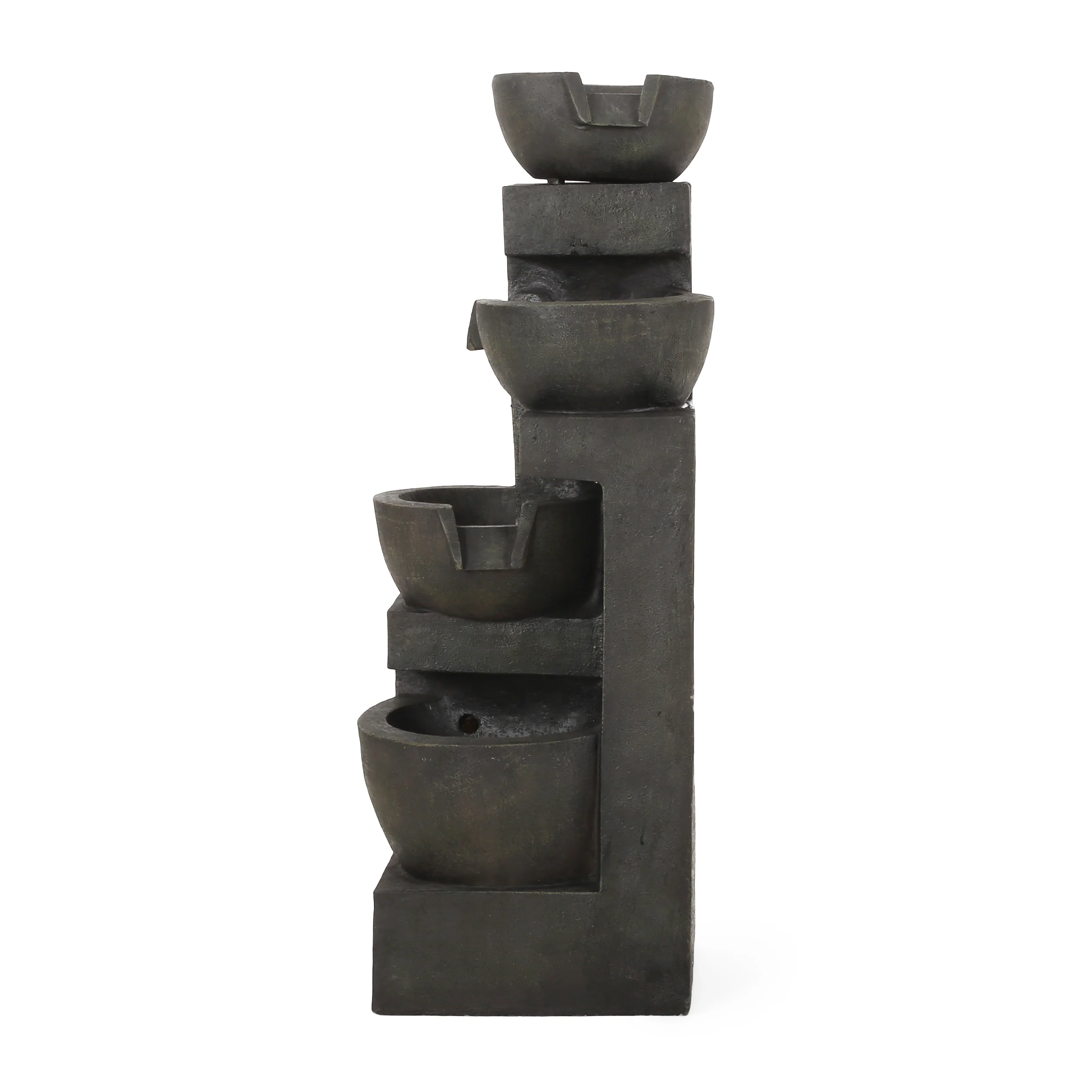 Clinch Ascot Outdoor Modern 3 Tier Fountain - furnishings