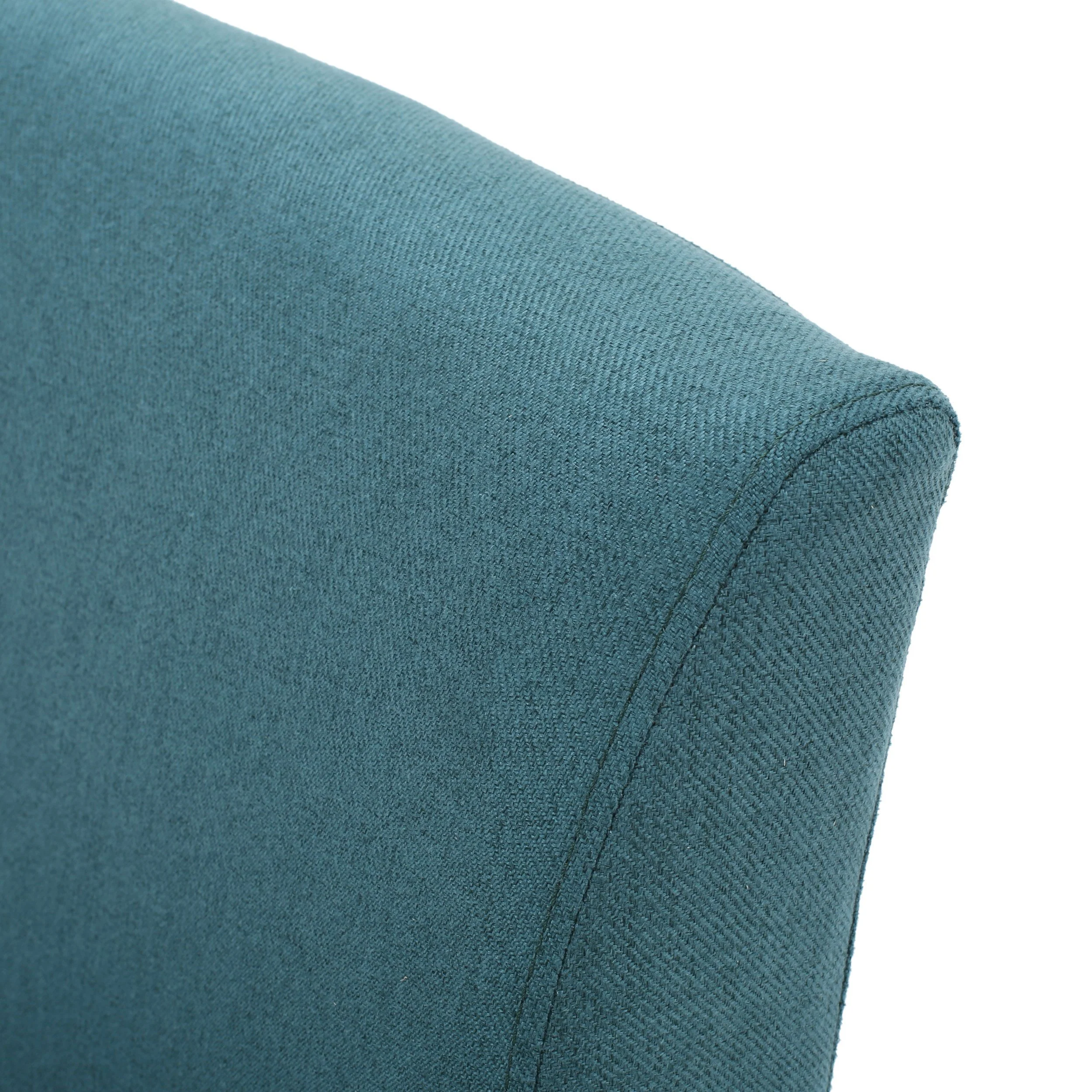 Kendal Contemporary Fabric Slipper Accent Chair - furnishings