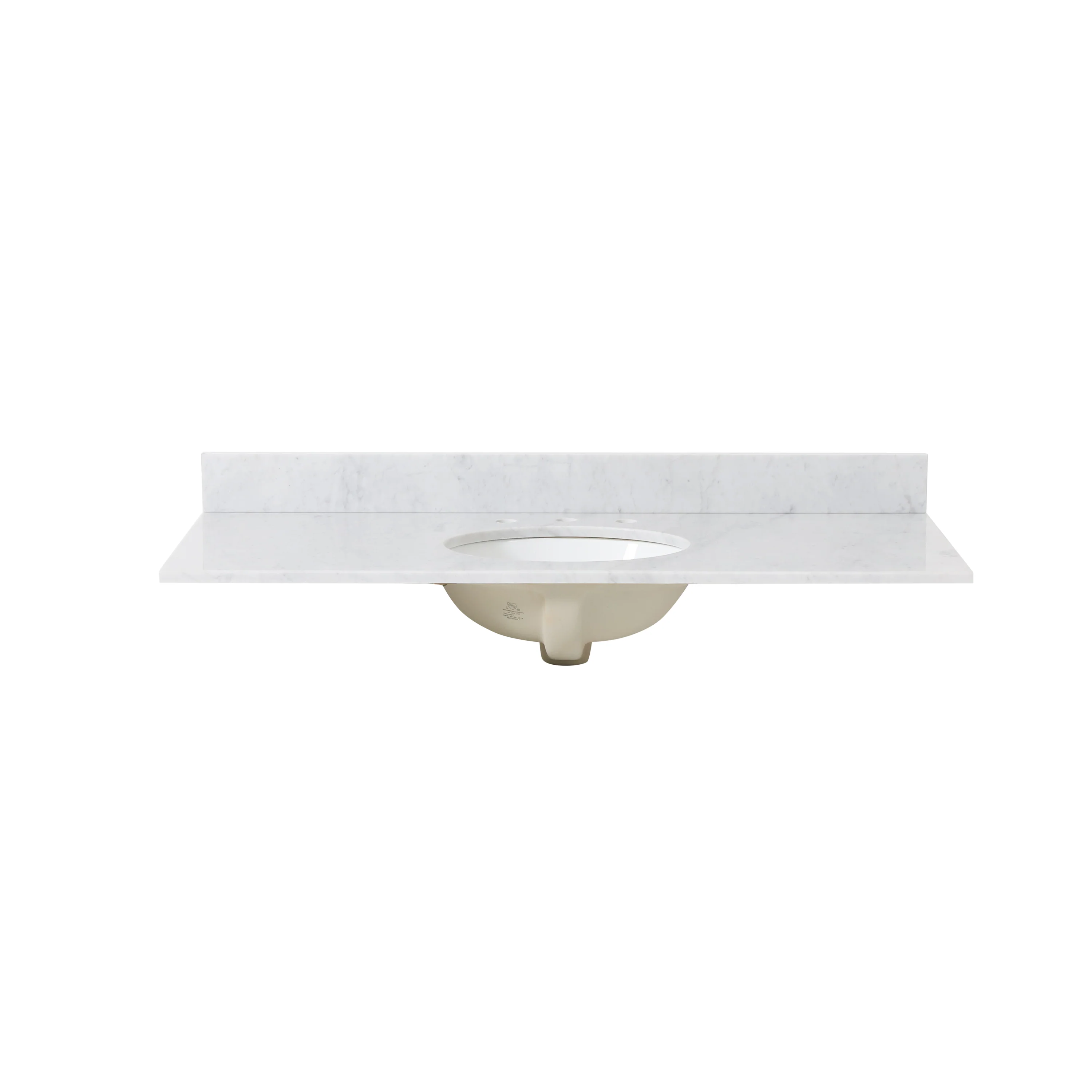 Lorent Contemporary Marble Countertop with Sink - furnishings