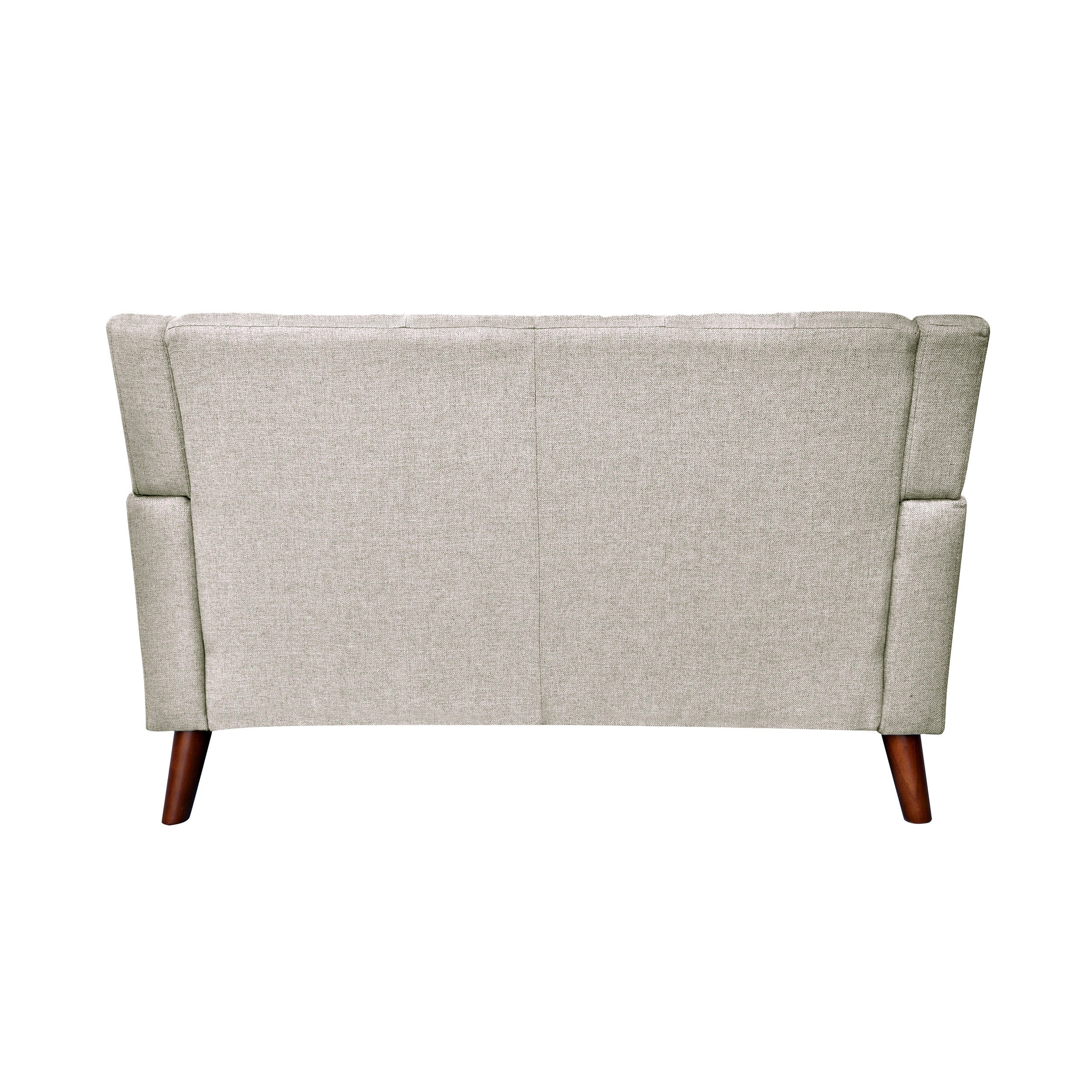 Anvith Mid Century Modern Fabric Loveseat - furnishings