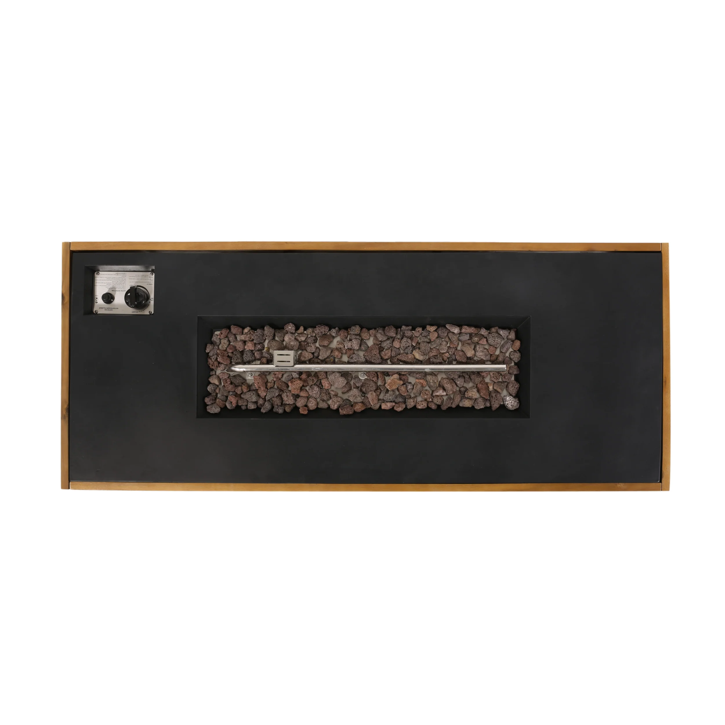 Moloney Outdoor 40,000 BTU Rectangle Fire Pit - furnishings