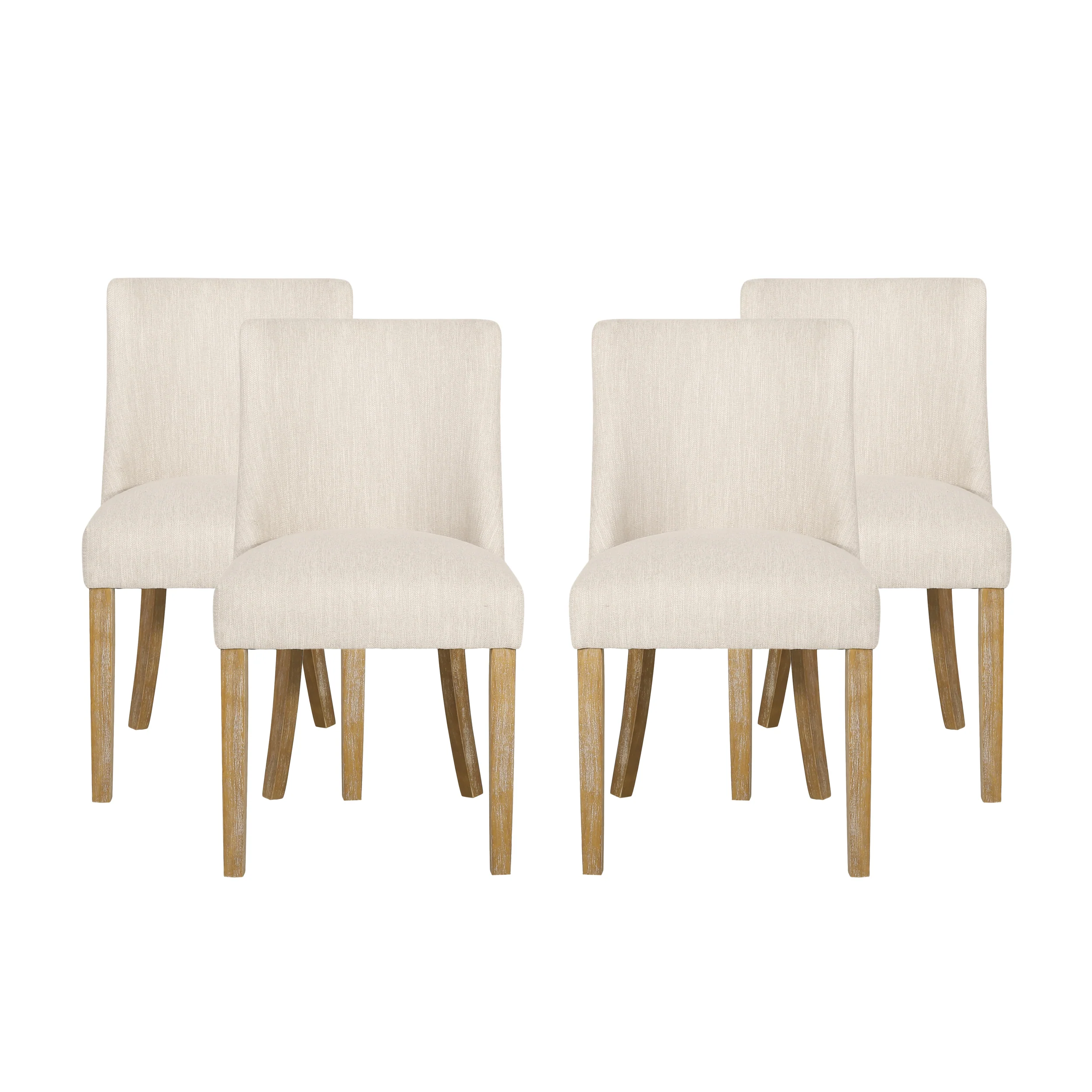 Gladwin Contemporary Fabric Dining Chairs, Set of 4 - furnishings