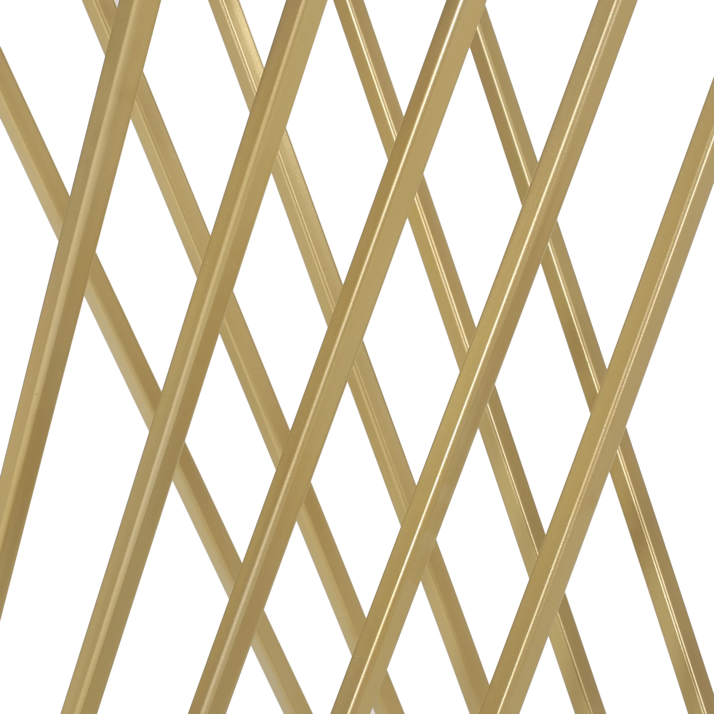 Raintree Modern Glam Glass Top End Table, Champagne Gold - furnishings
