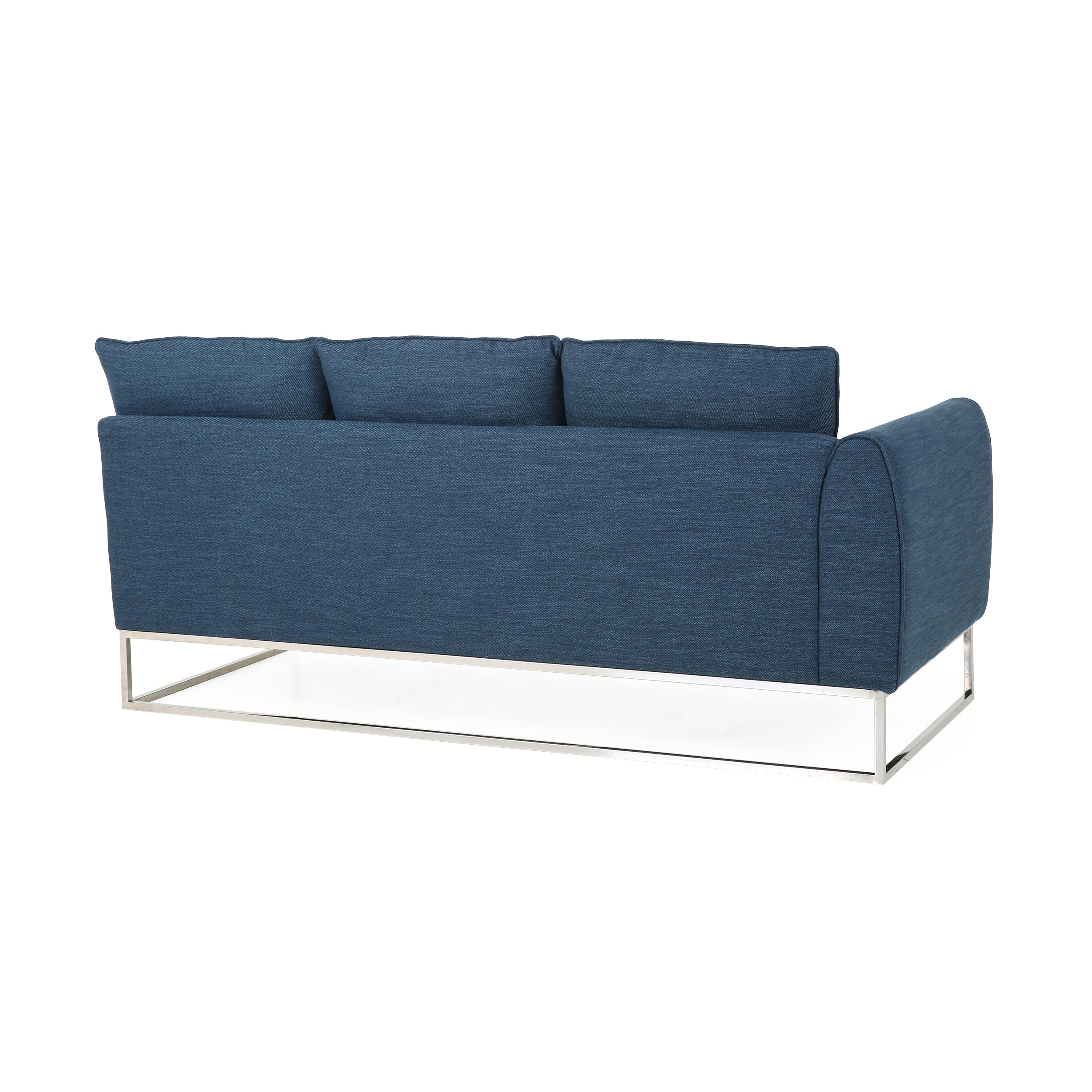 Clarke Contemporary Fabric 4 Seater Chaise Lounge Sectional Sofa - furnishings