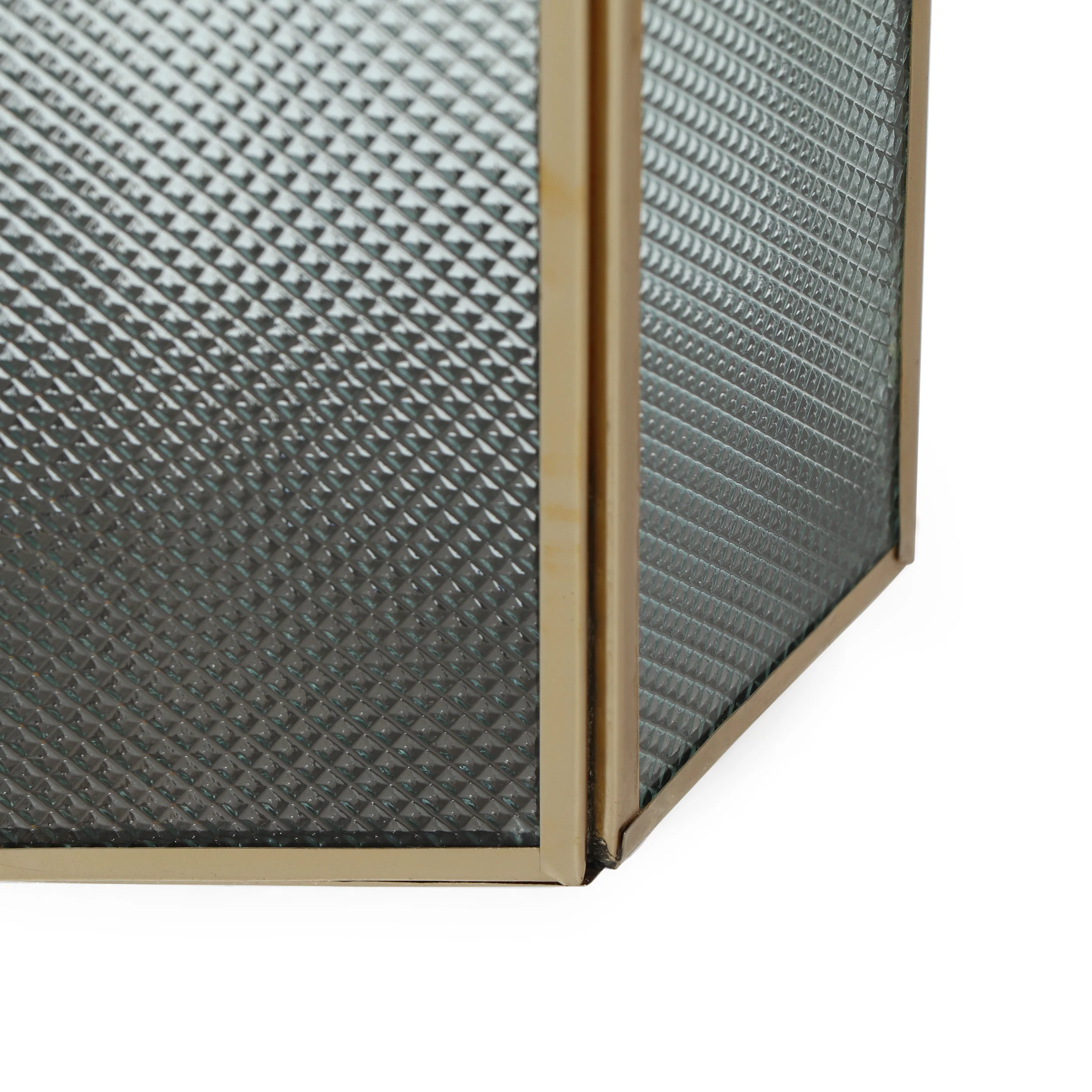 Albara Handmade Glass Panel Candle Holder - furnishings