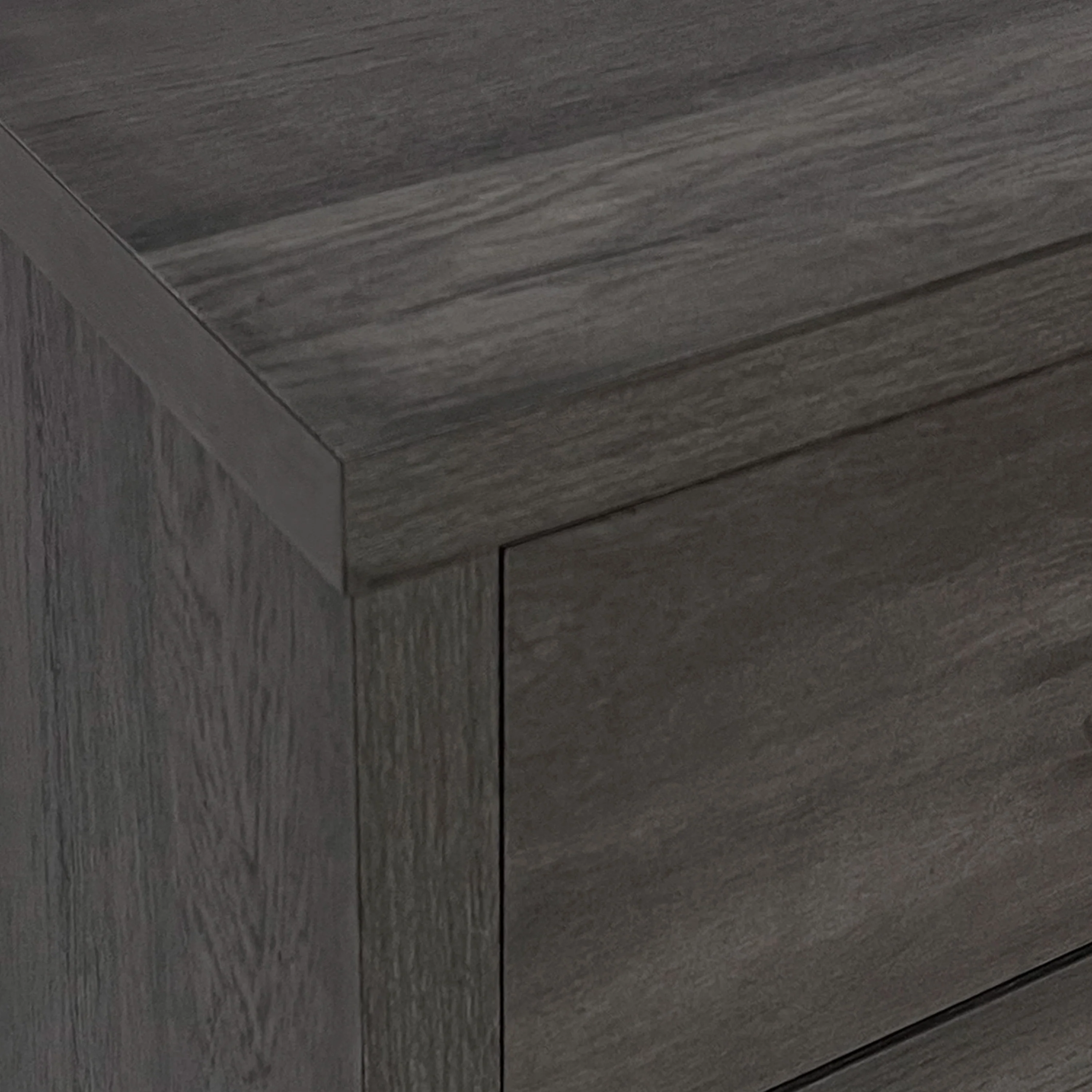 Marlette Modern 3 Piece 5 Drawer Dresser and Nightstand Bedroom Set - furnishings
