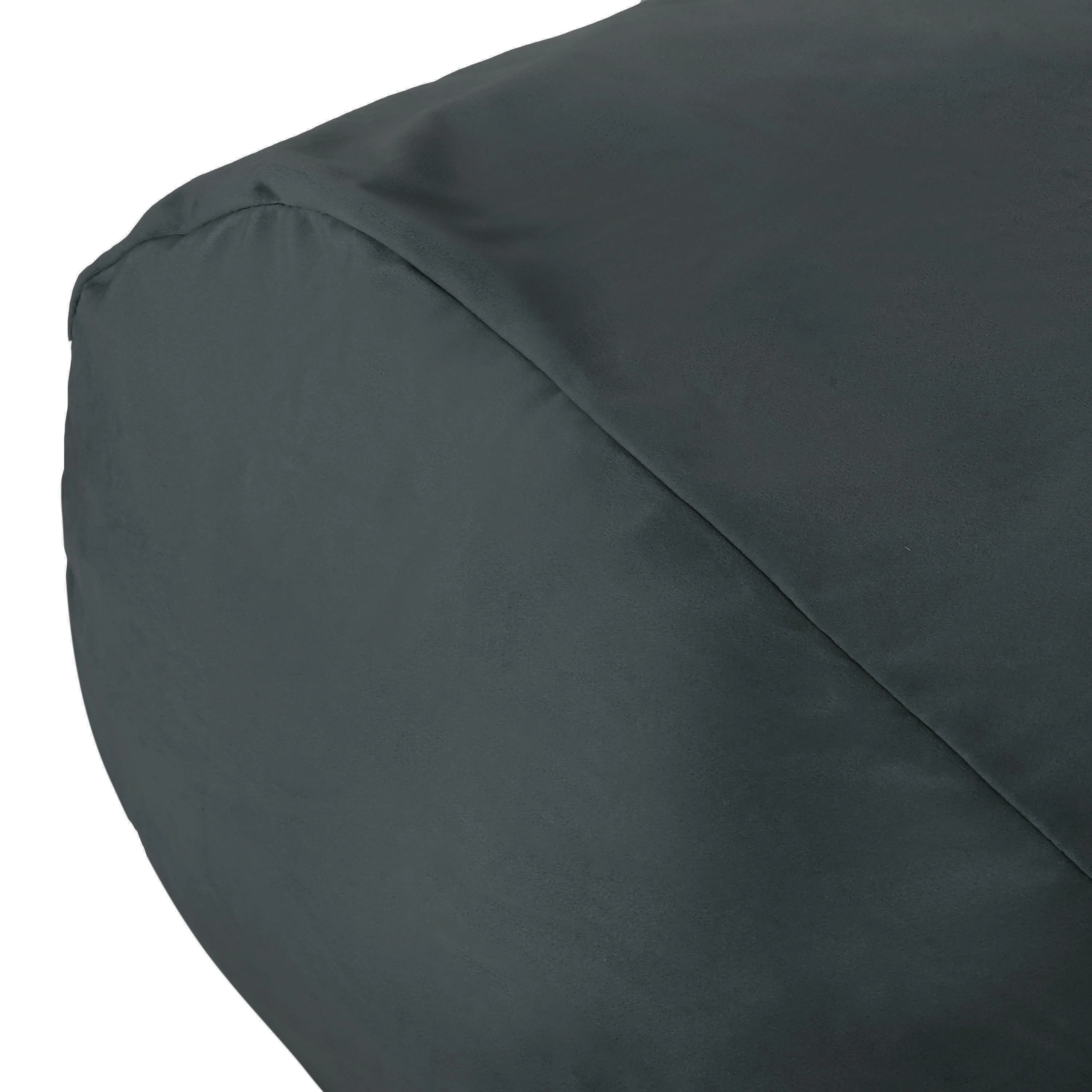 Brookover Modern Velvet 6 Foot Bean Bag Lounger - furnishings