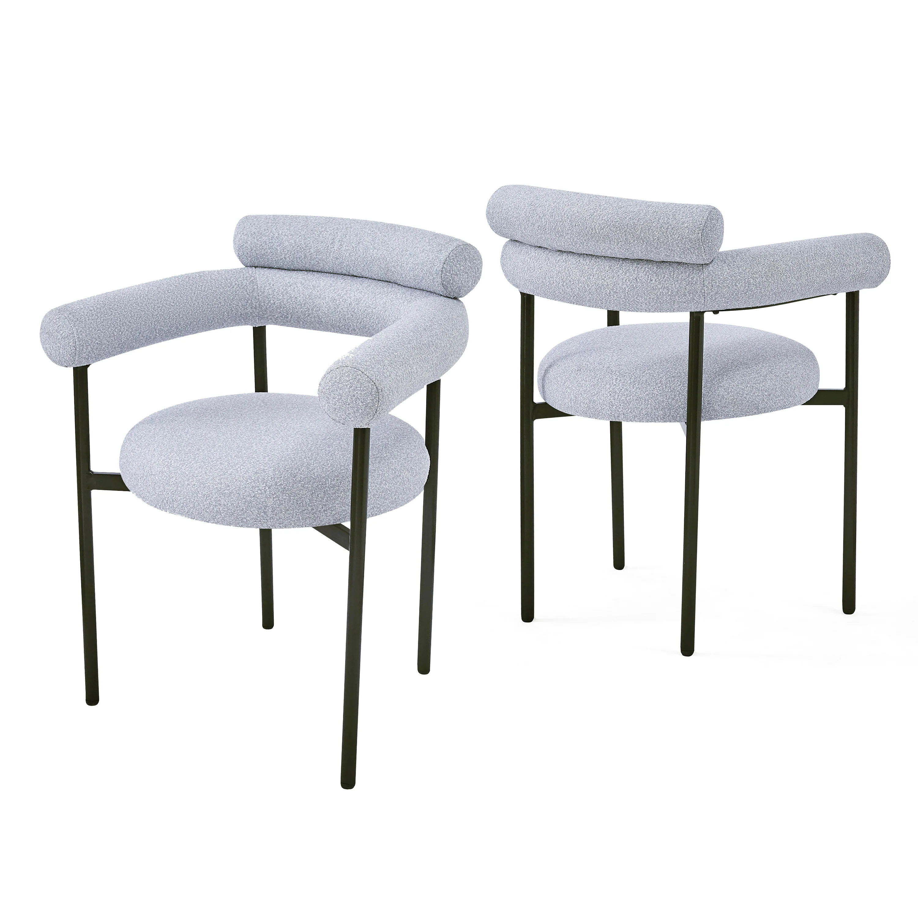Jornic Modern Arm Upholstered Dining Chair - furnishings