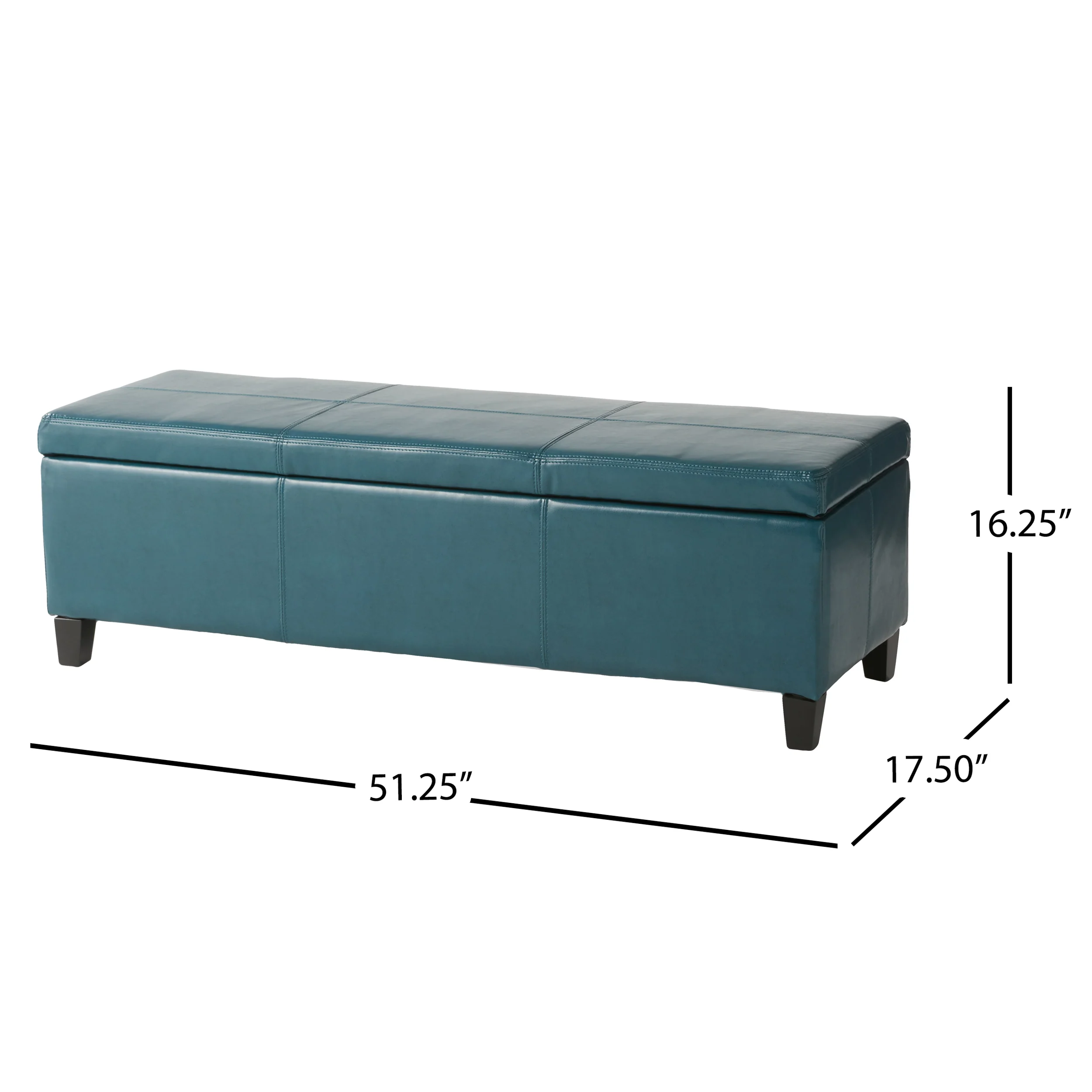 Rupert Upholstered Storage Ottoman Bench - furnishings