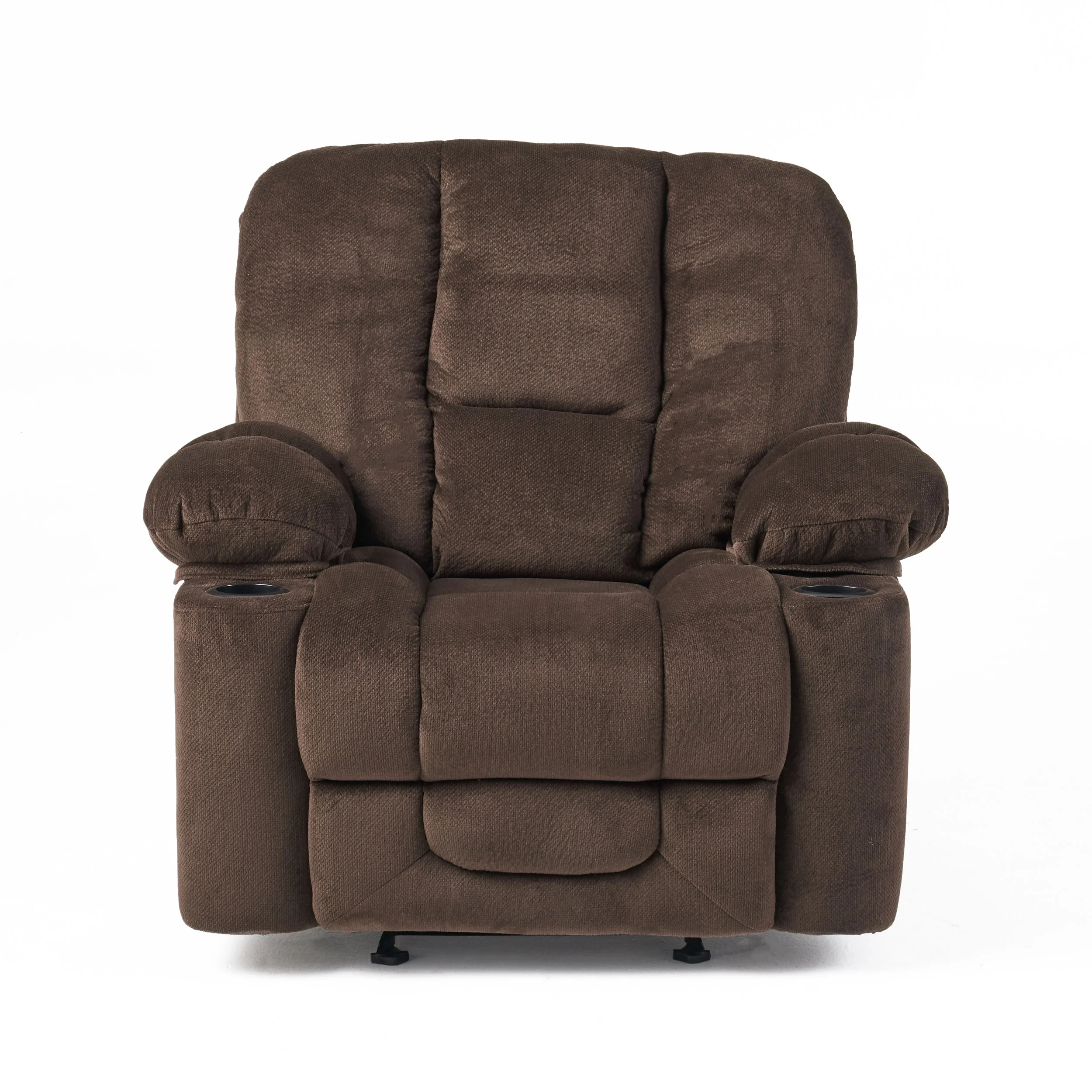 Raymond Fabric Glider Recliner Club Chair - furnishings