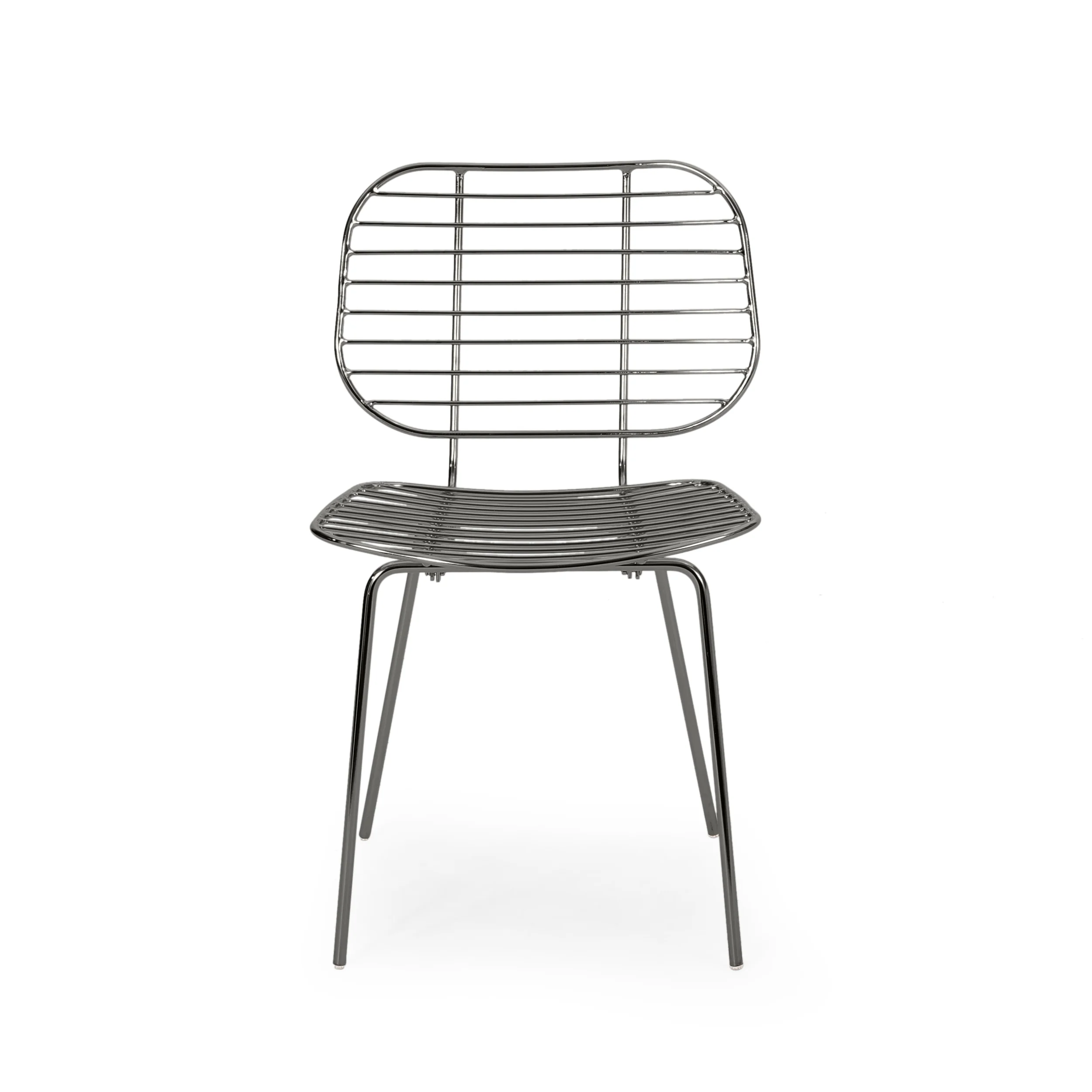 Spyridon Modern Glam Iron Dining Chair - furnishings
