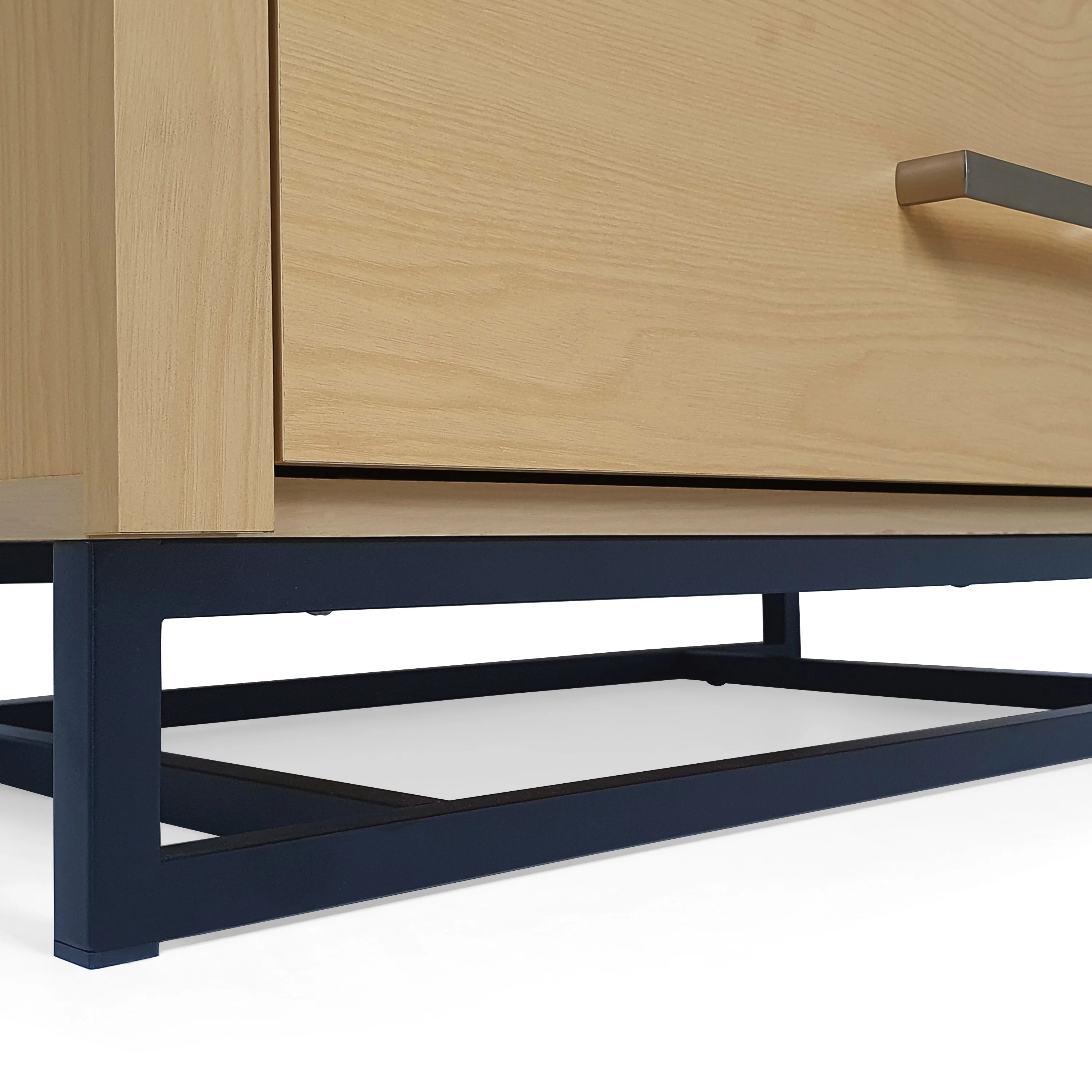 Borah Contemporary Faux Wood 2 Piece 4 Drawer Dresser and Nightstand Bedroom Set - furnishings