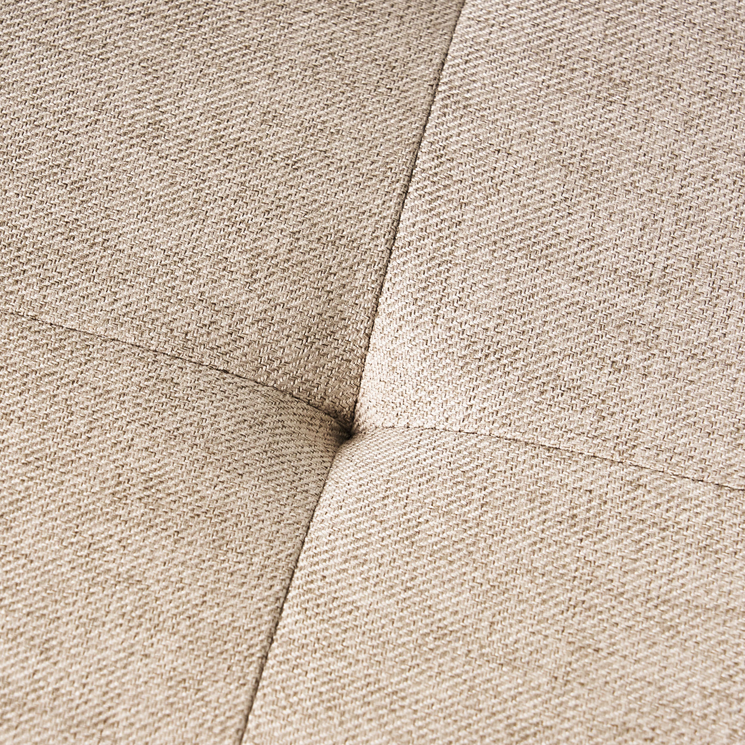 Gisele Tufted Beige Fabric Rectangle Storage Ottoman Bench - furnishings