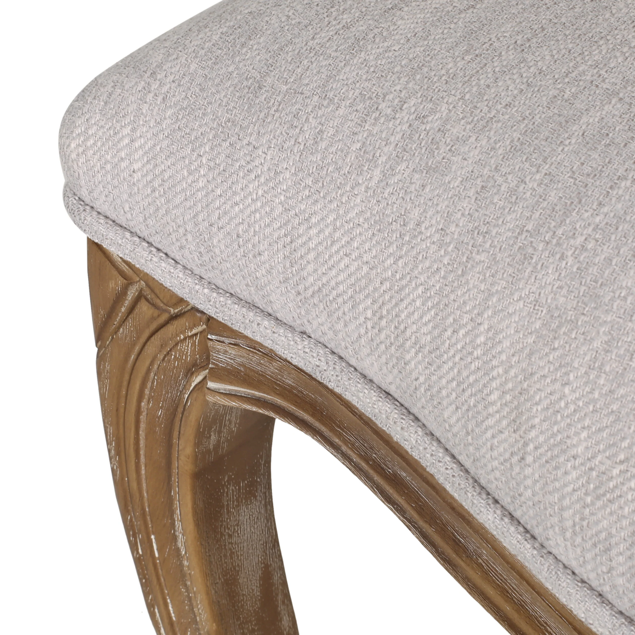 Fairgreens Traditional Upholstered Dining Chairs, Set of 2 - furnishings
