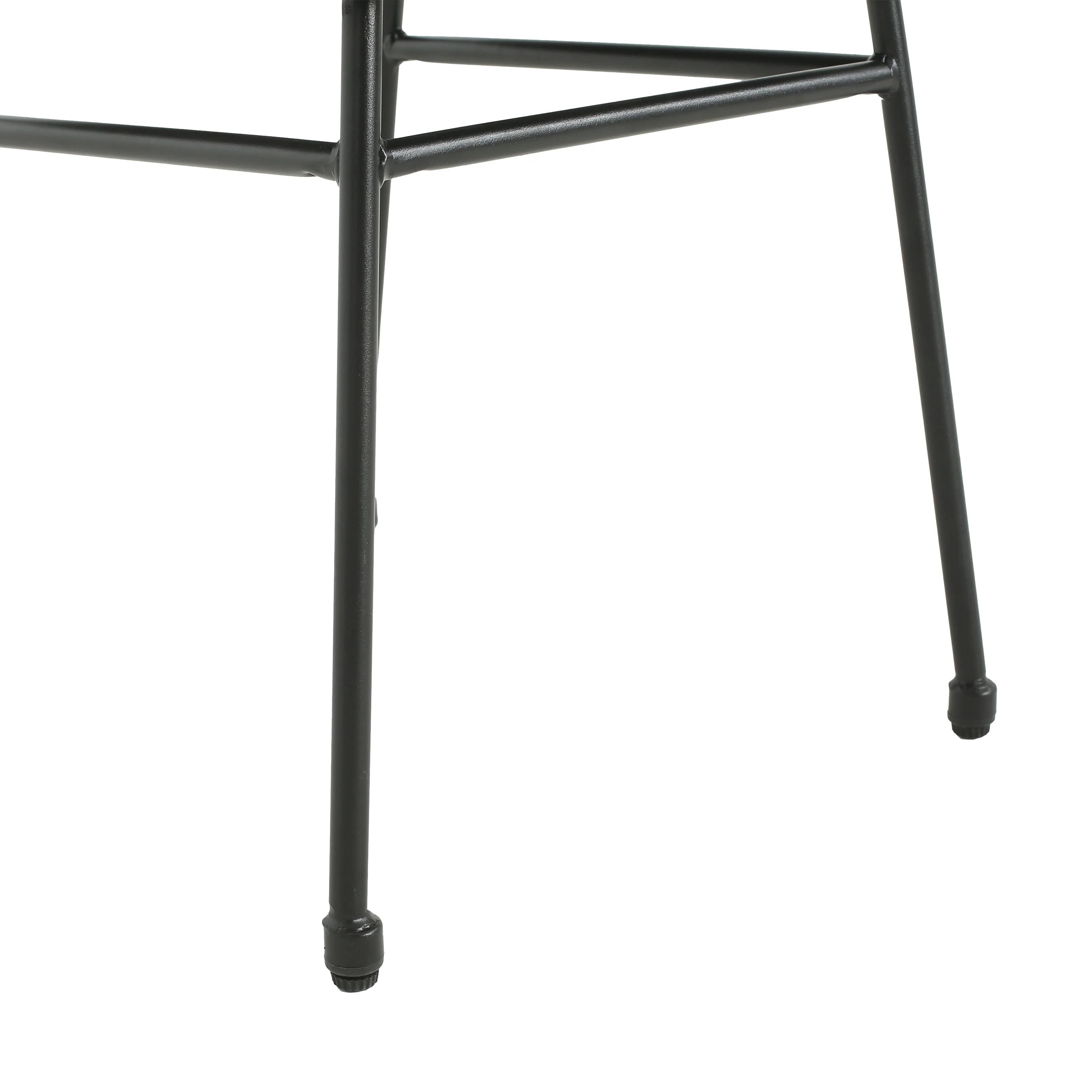 Lunara PE Wicker Dining Chair, Metal Base, Set of 2 - furnishings