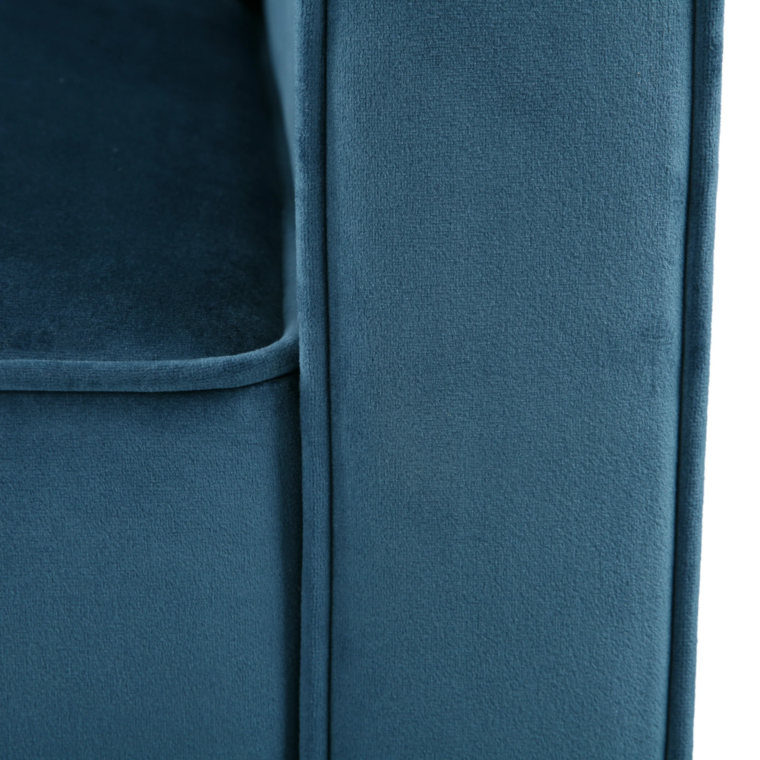Sonny Contemporary Velvet Club Chair - furnishings
