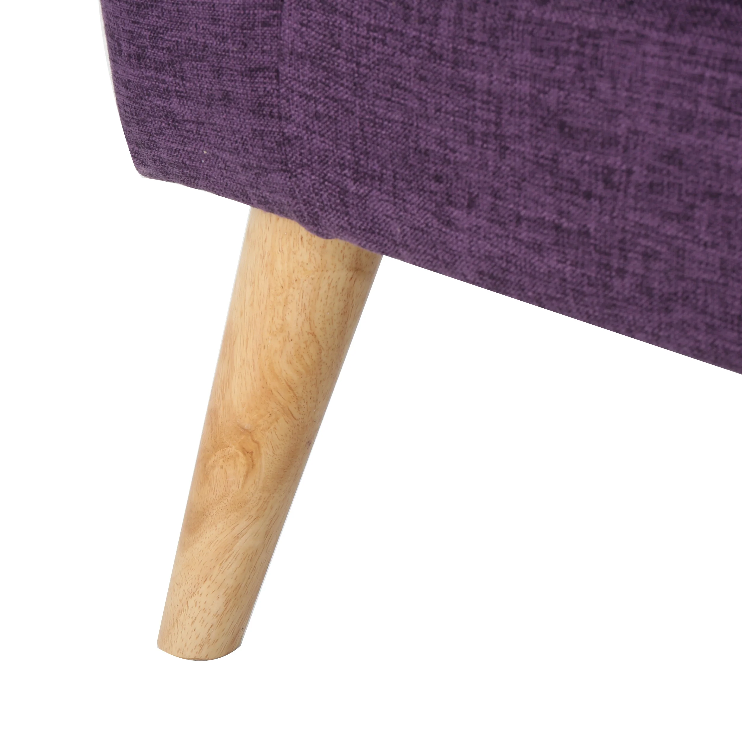 Brony Button Back Mid Century Fabric Modern Loveseat - furnishings
