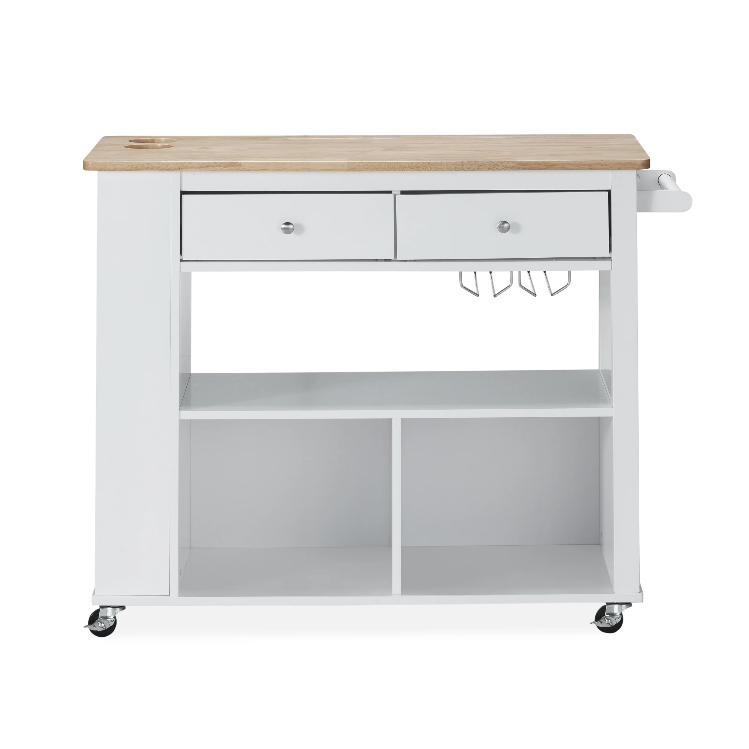 Julien Kitchen Cart with Wheels - furnishings