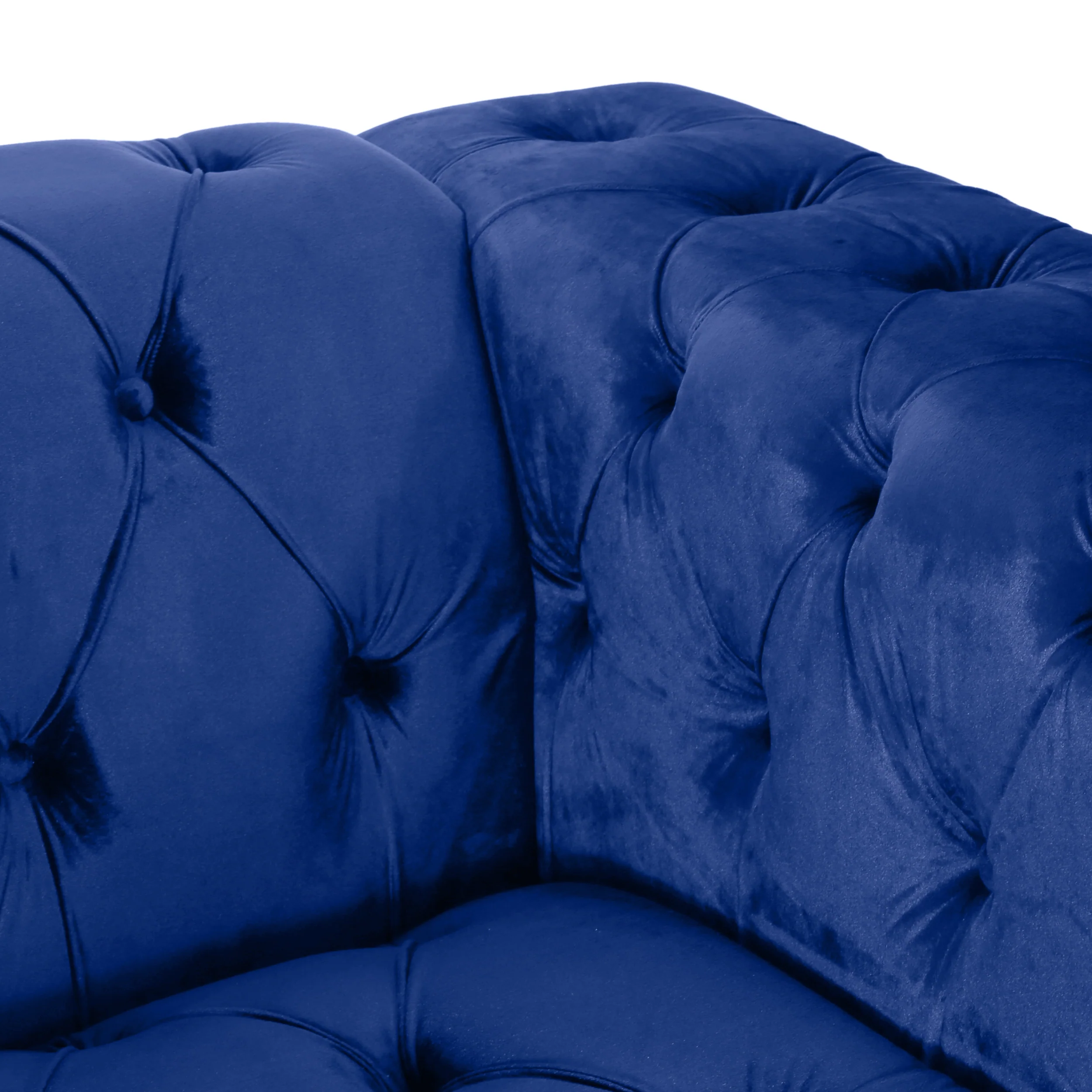 Marengo Contemporary Velvet Tufted 3 Seater Sofa - furnishings