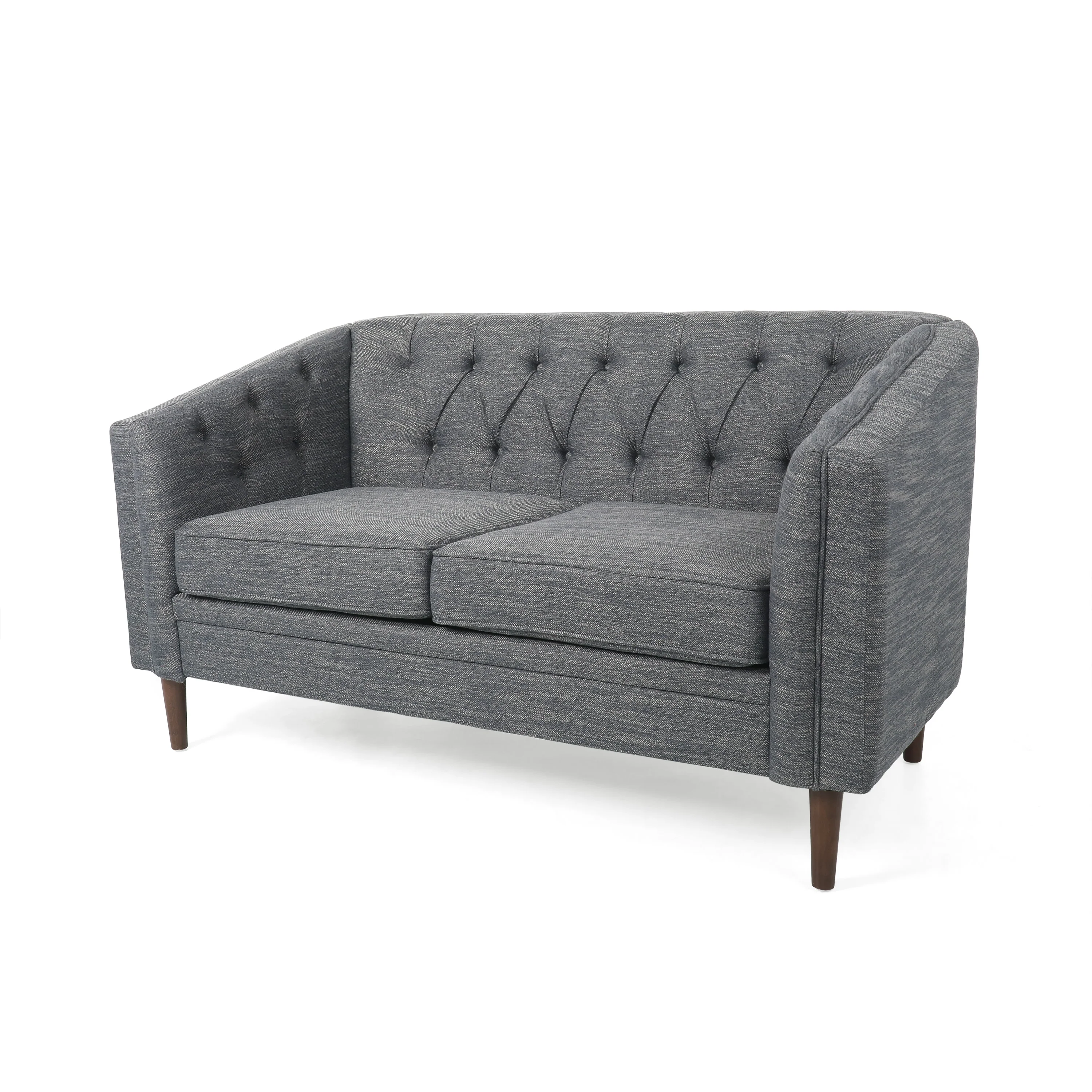 Jelm Contemporary Tufted Loveseat - furnishings
