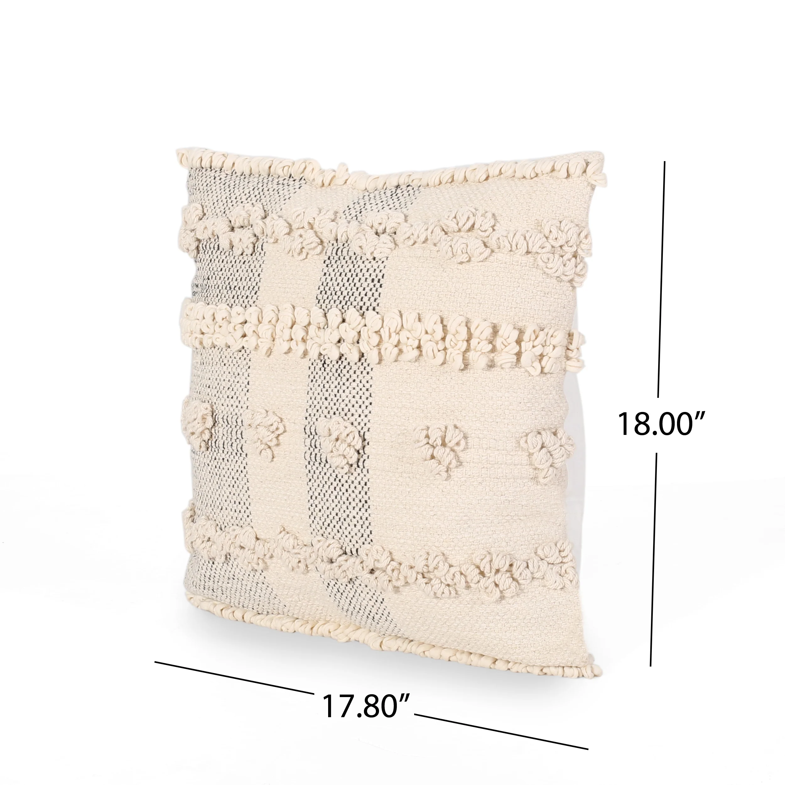 Stephanie Boho Cotton Pillow Cover - furnishings