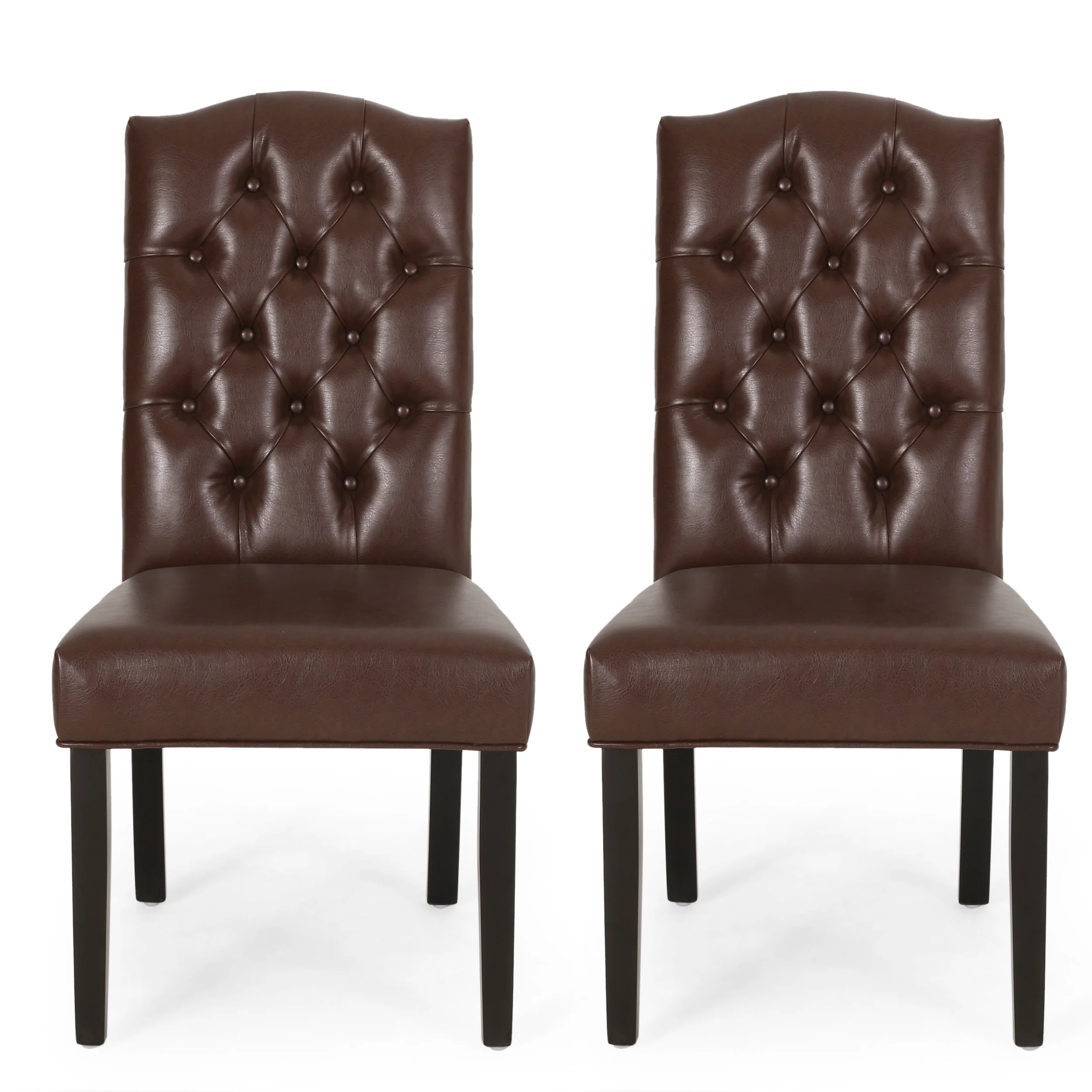 Winfough Contemporary Tufted Dining Chairs, Set of 2 - furnishings