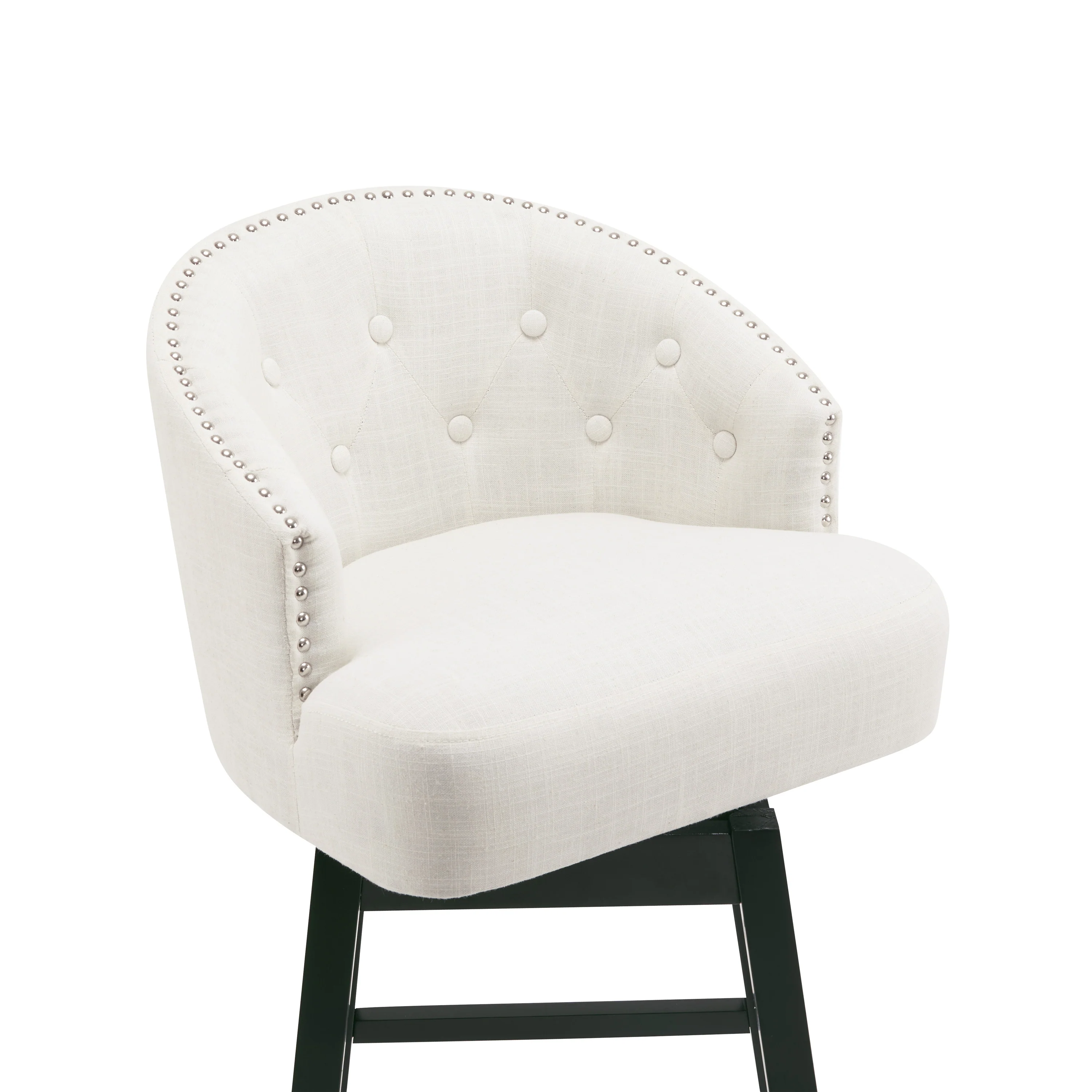 Skyleer Swivel Upholstered Counter Stools - furnishings