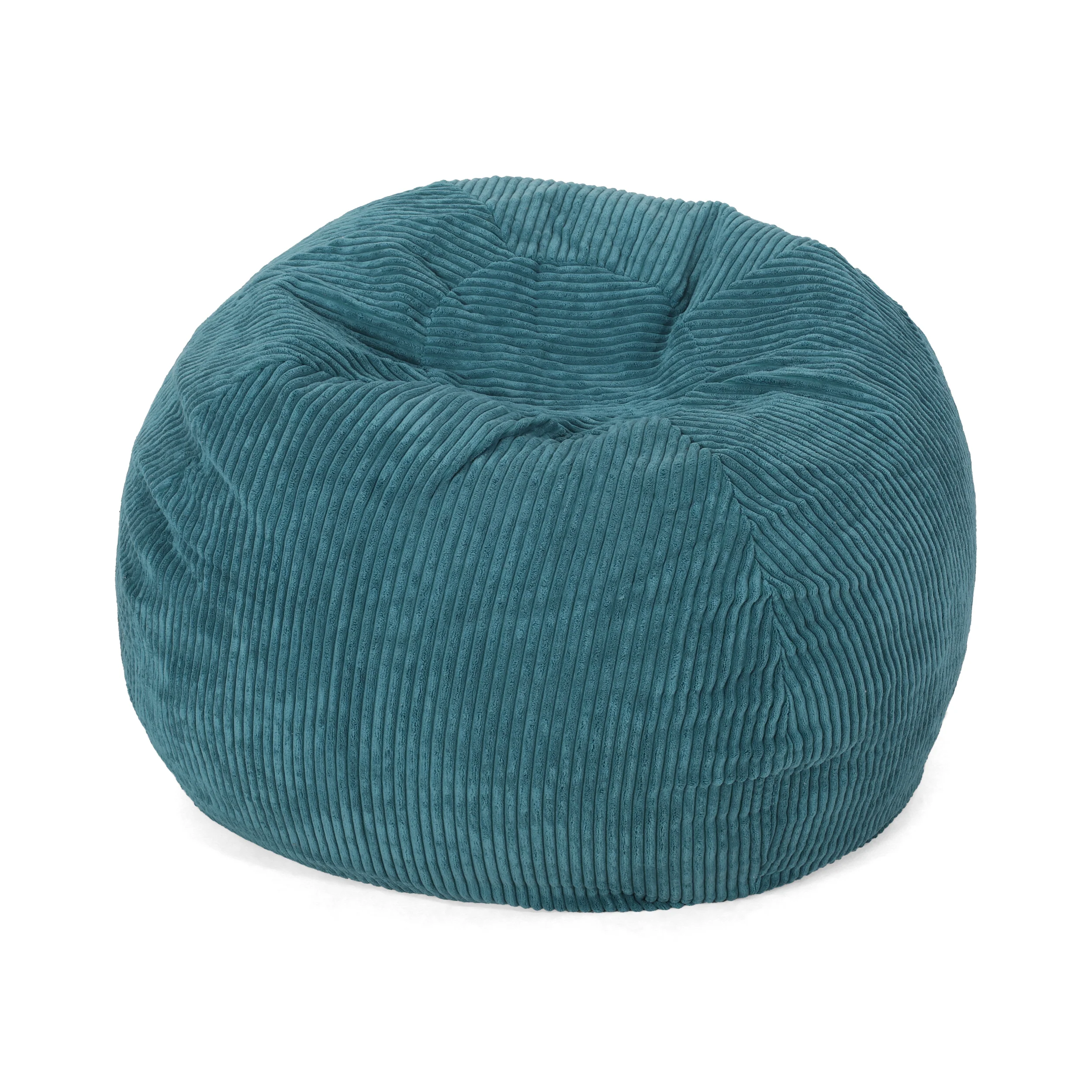 Germaine 3 Foot Modern Corduroy Beanbag - furnishings