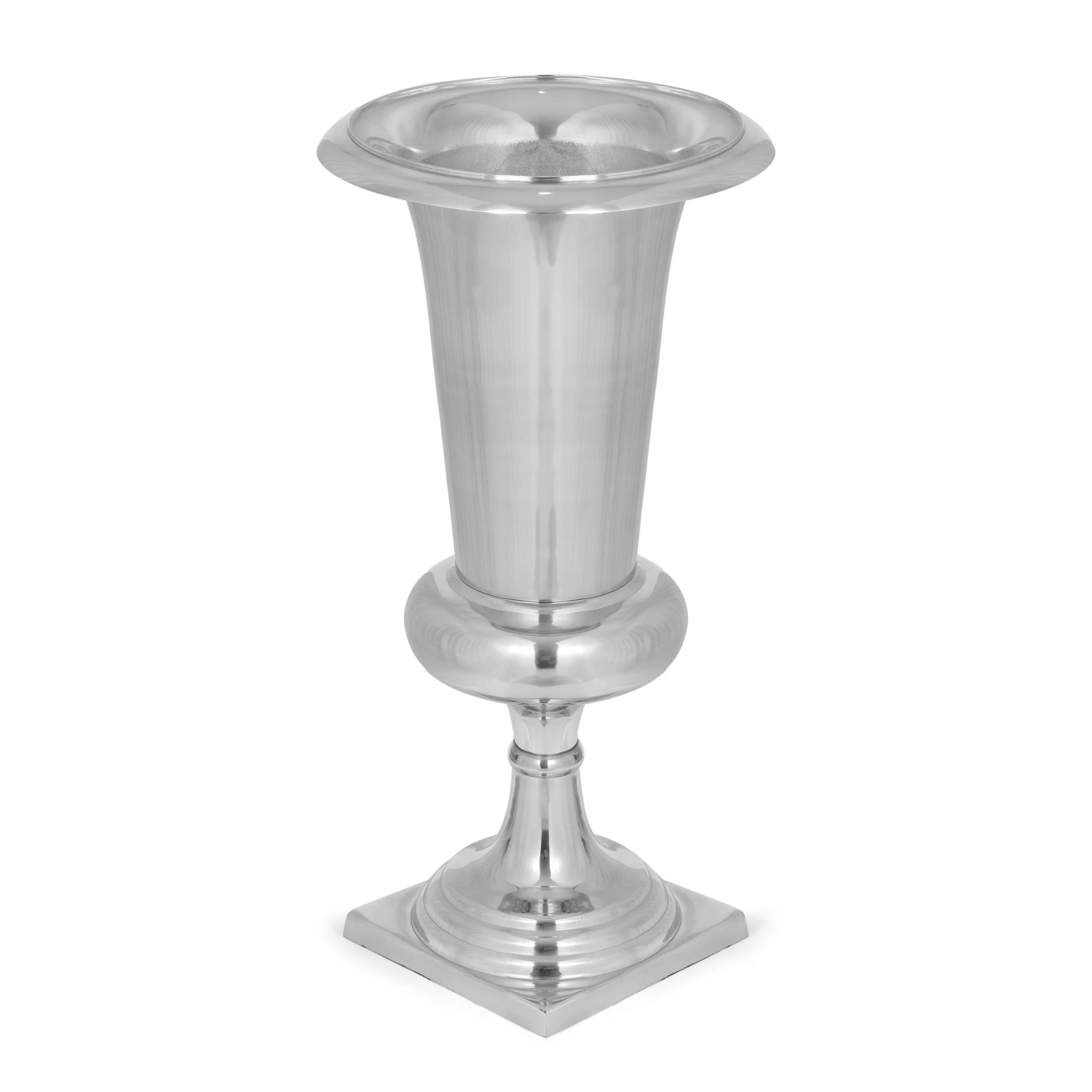 Maynard Modern Handcrafted Aluminum Planter - furnishings