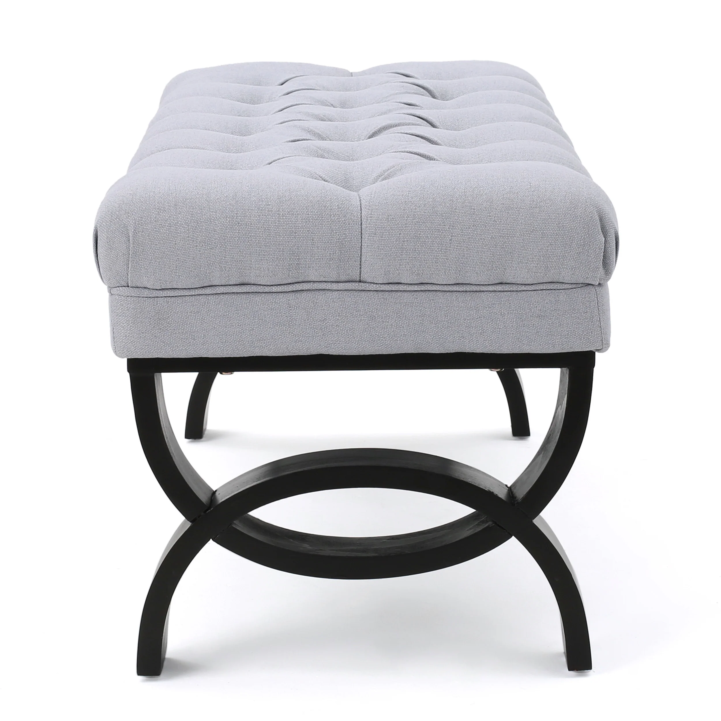 Reddington Tufted Fabric Ottoman Bench - furnishings