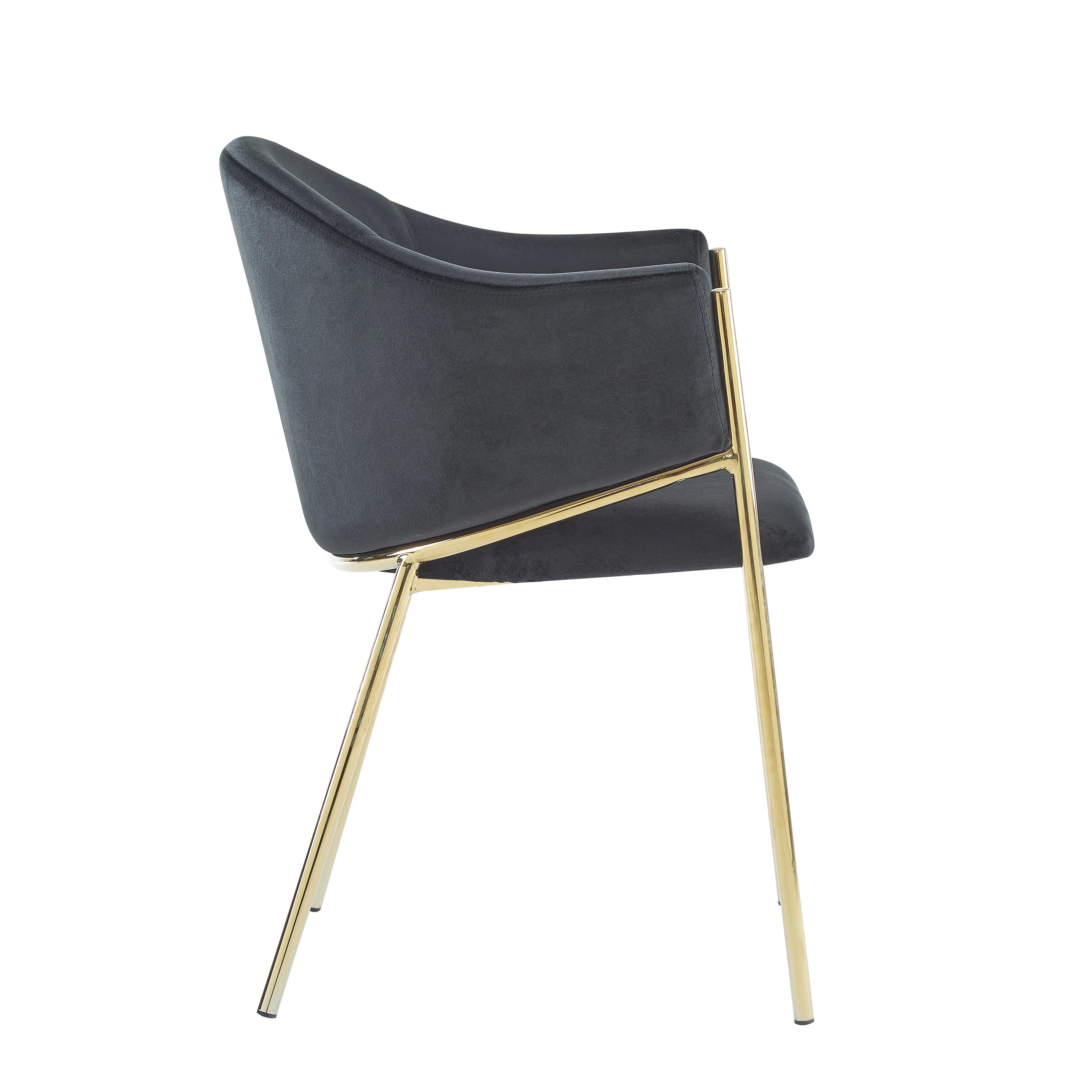 Aspena Modern Upholstered Velvet Dining Chairs - furnishings