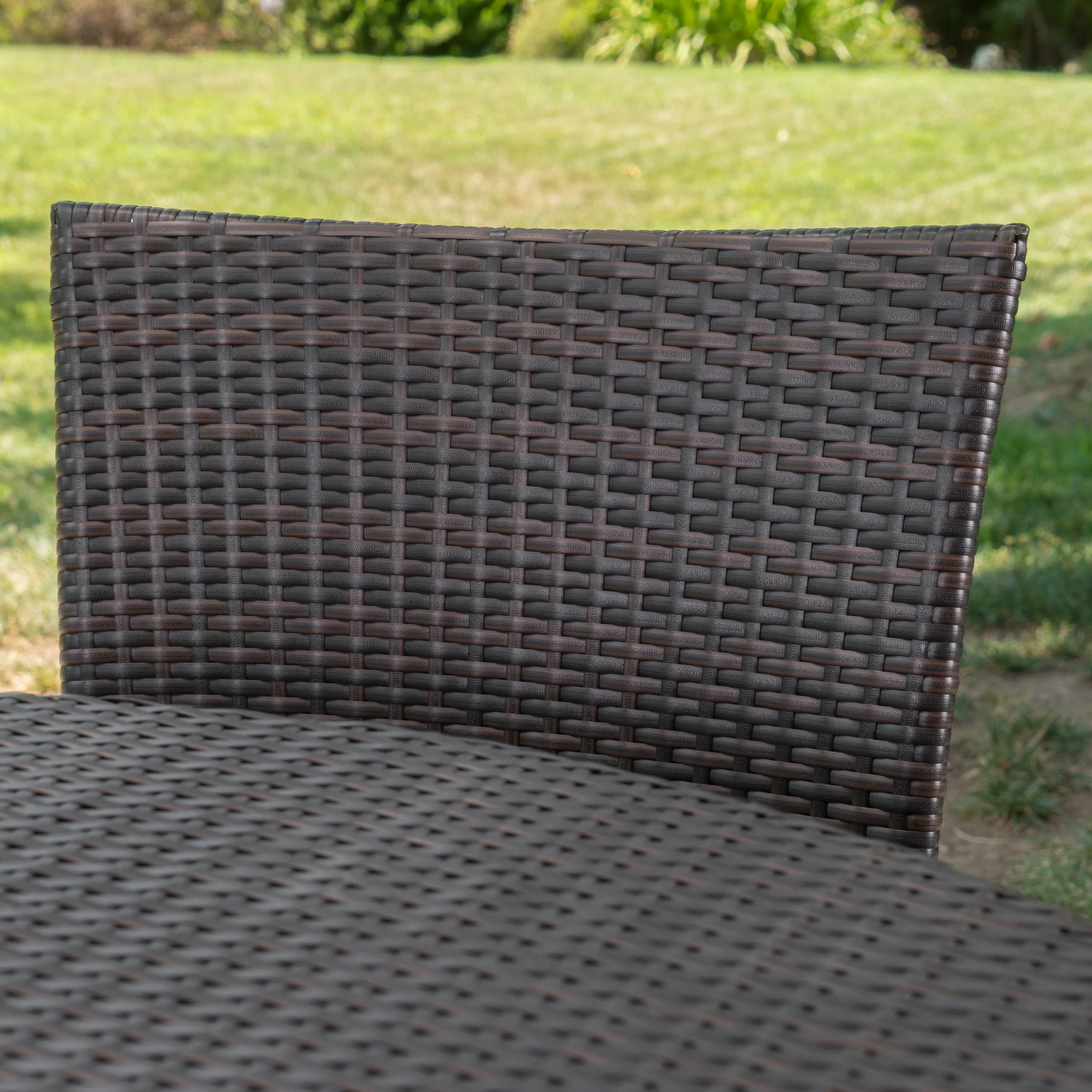 Sol y Luna Outdoor 5 Piece Wicker Dining Set - furnishings