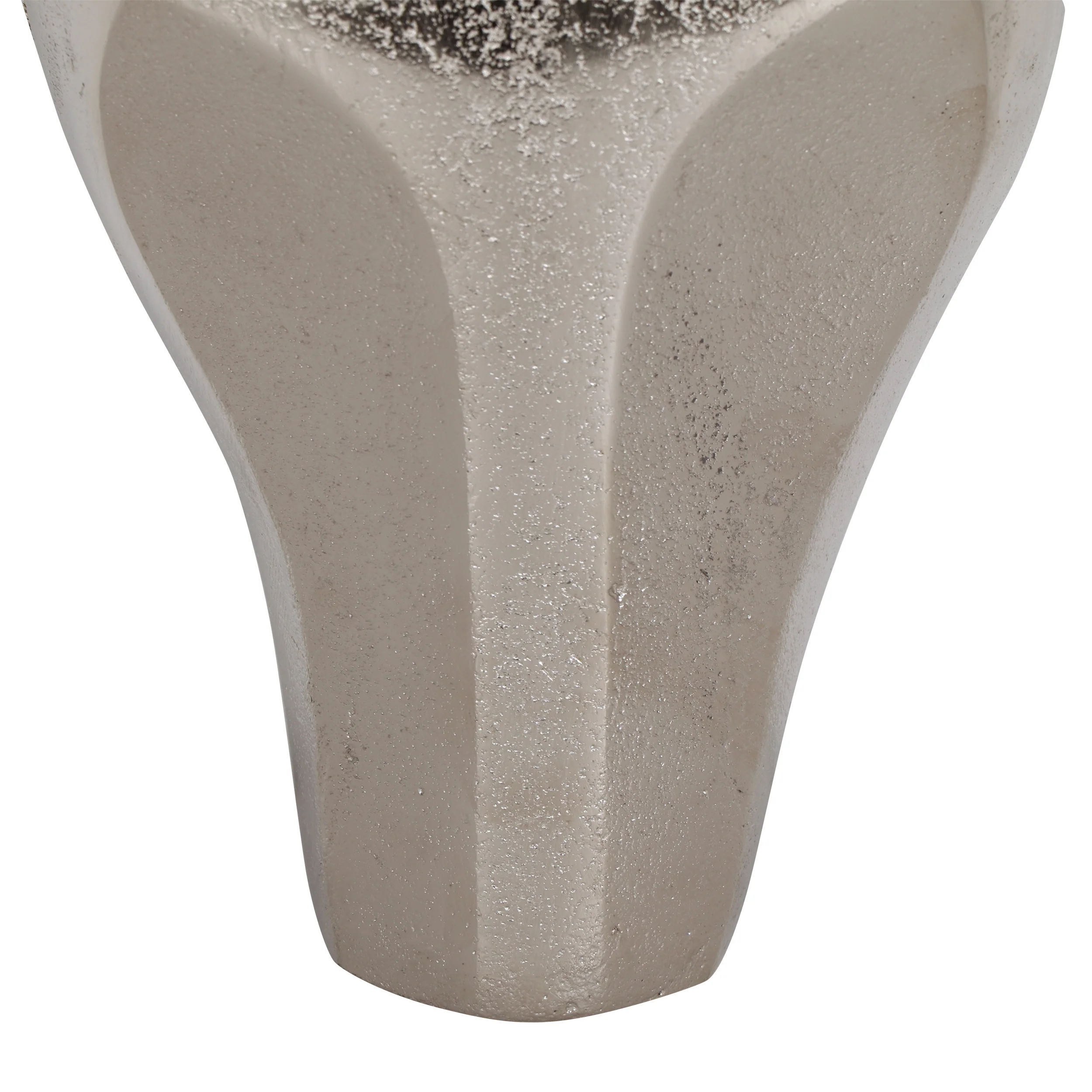 McWethy Handmade Aluminum Deer Wall Decor, Raw Nickel - furnishings
