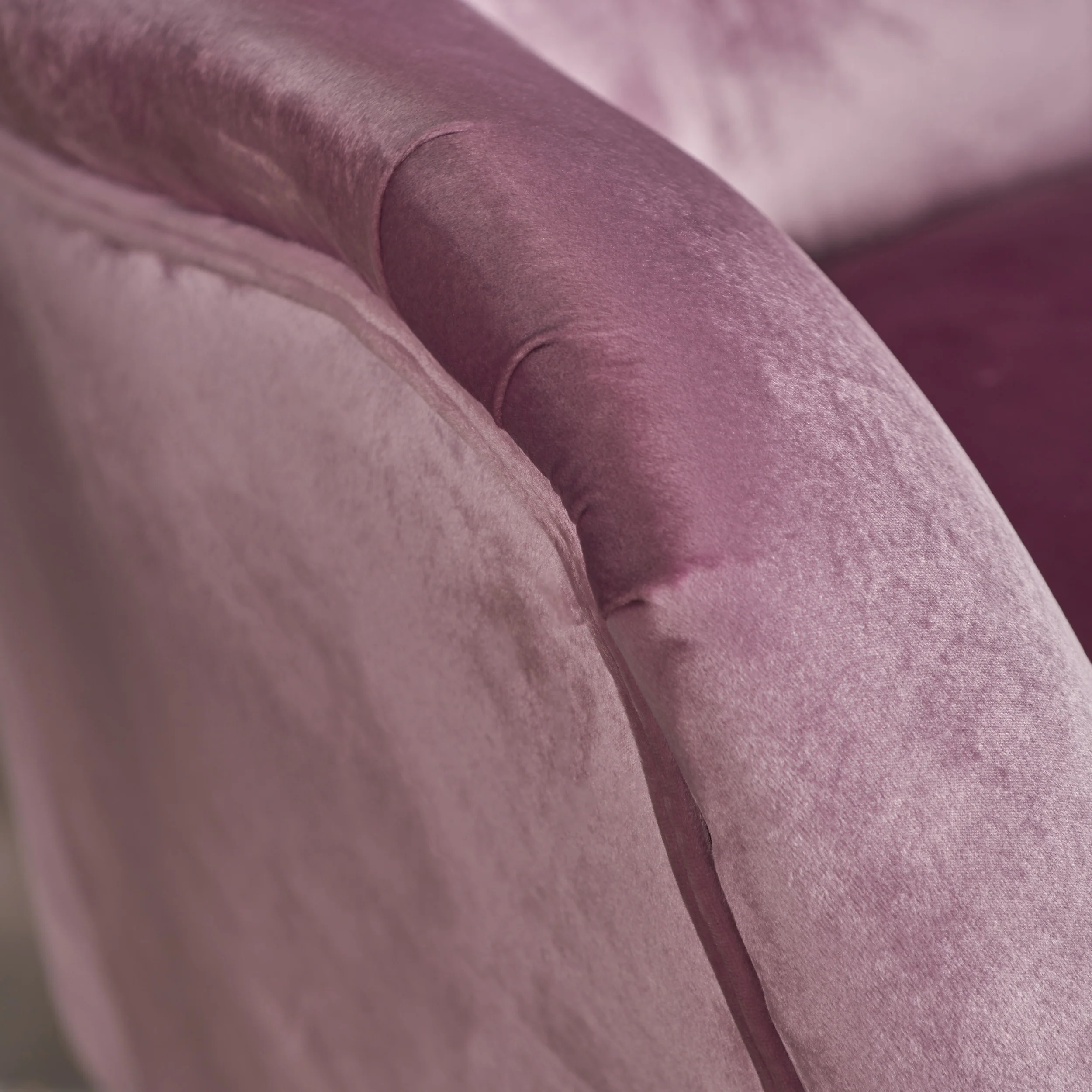 Mae Velvet Tufted Wingback Armchair - furnishings