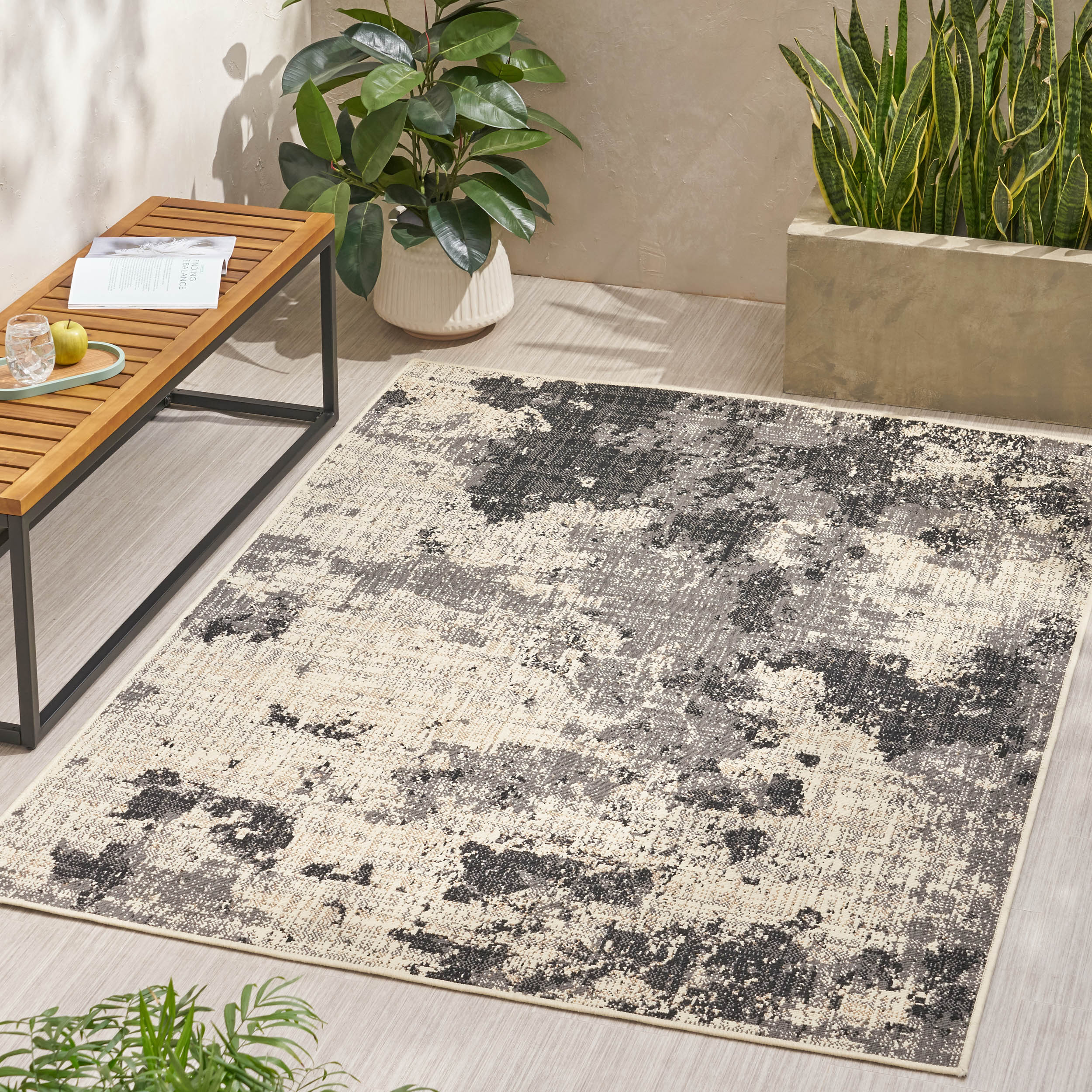 Derudder Indoor/Outdoor Area Rug - furnishings