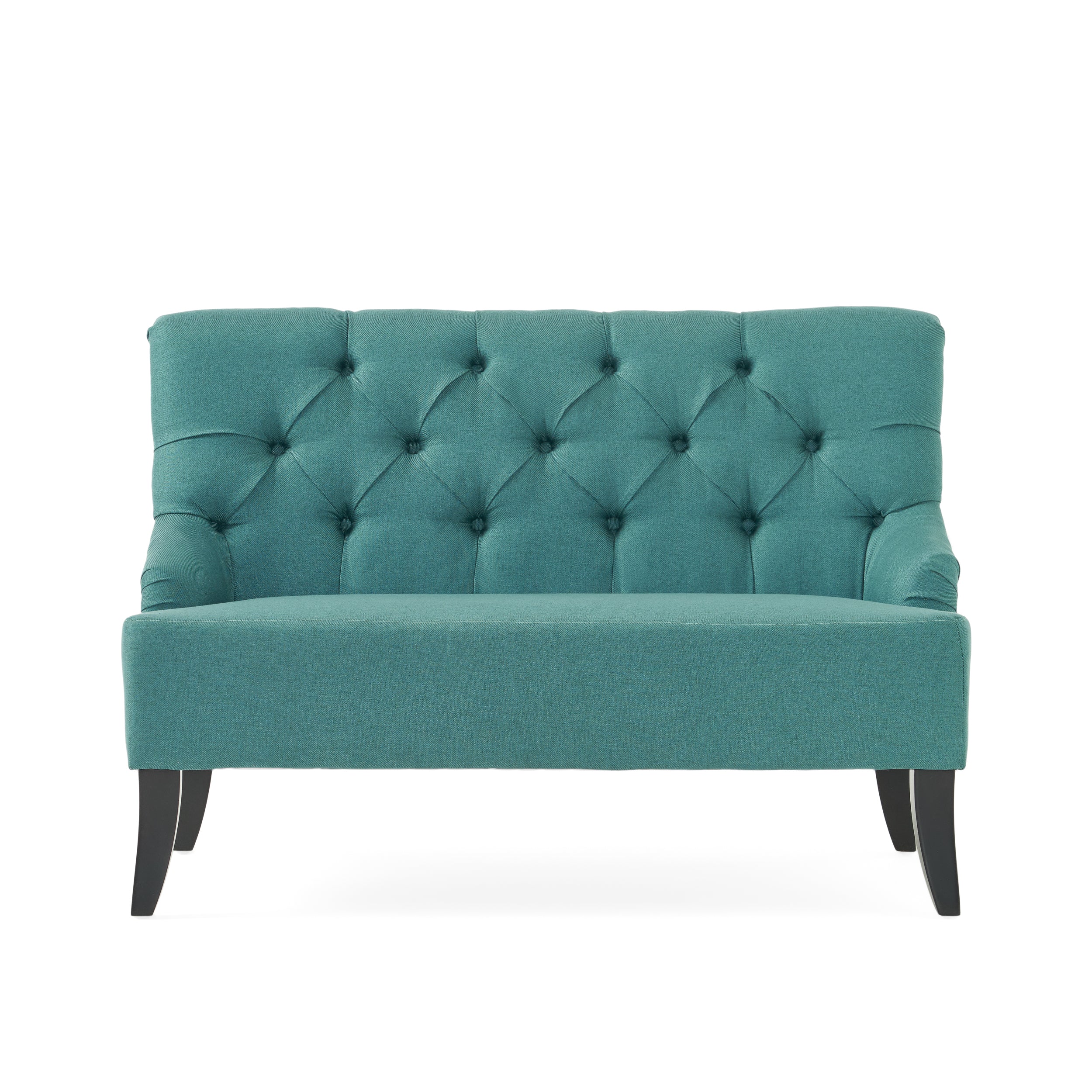 Nicoletta Fabric Settee Loveseat - furnishings