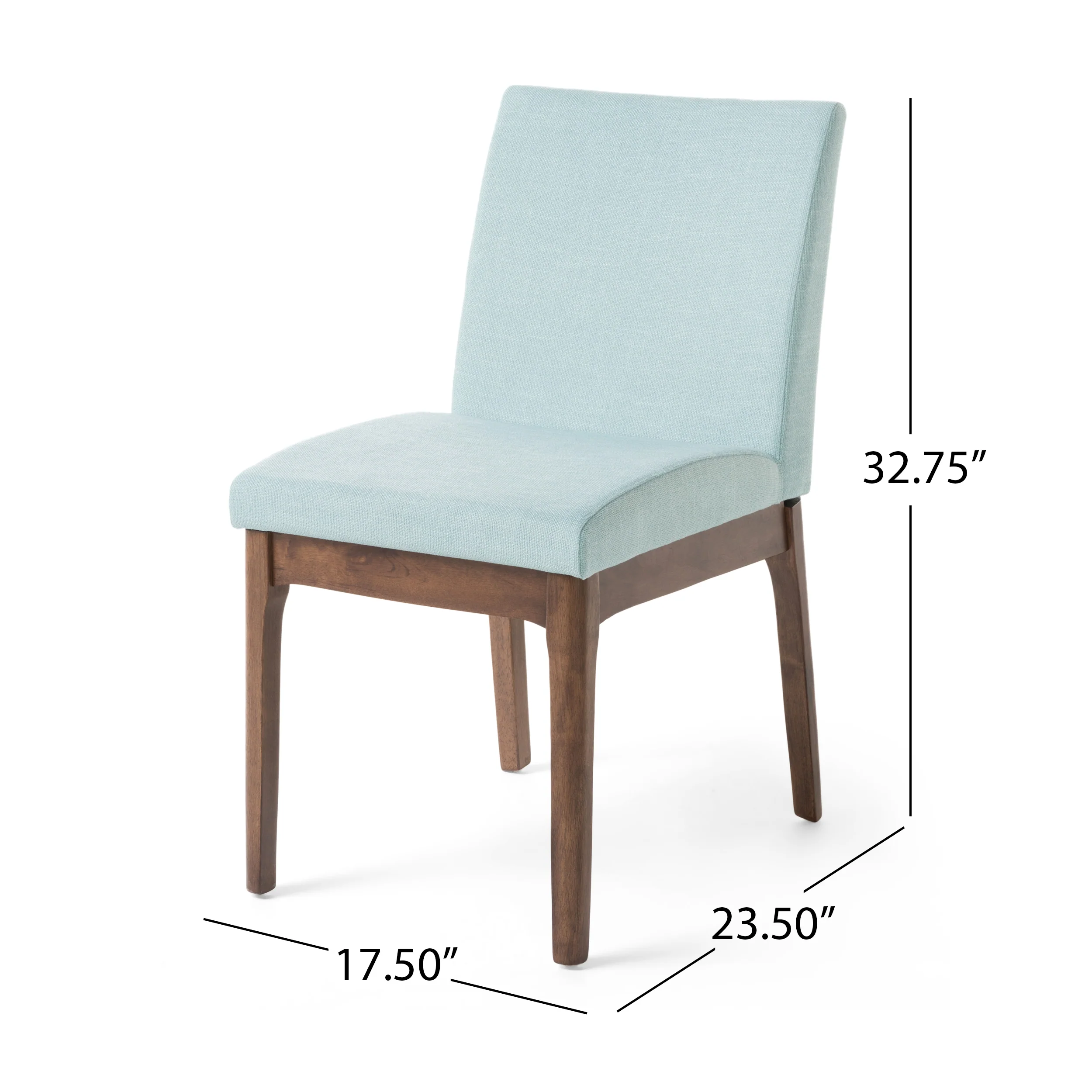 Ballantrae Wood and Fabric 7 Piece Dining Set - furnishings