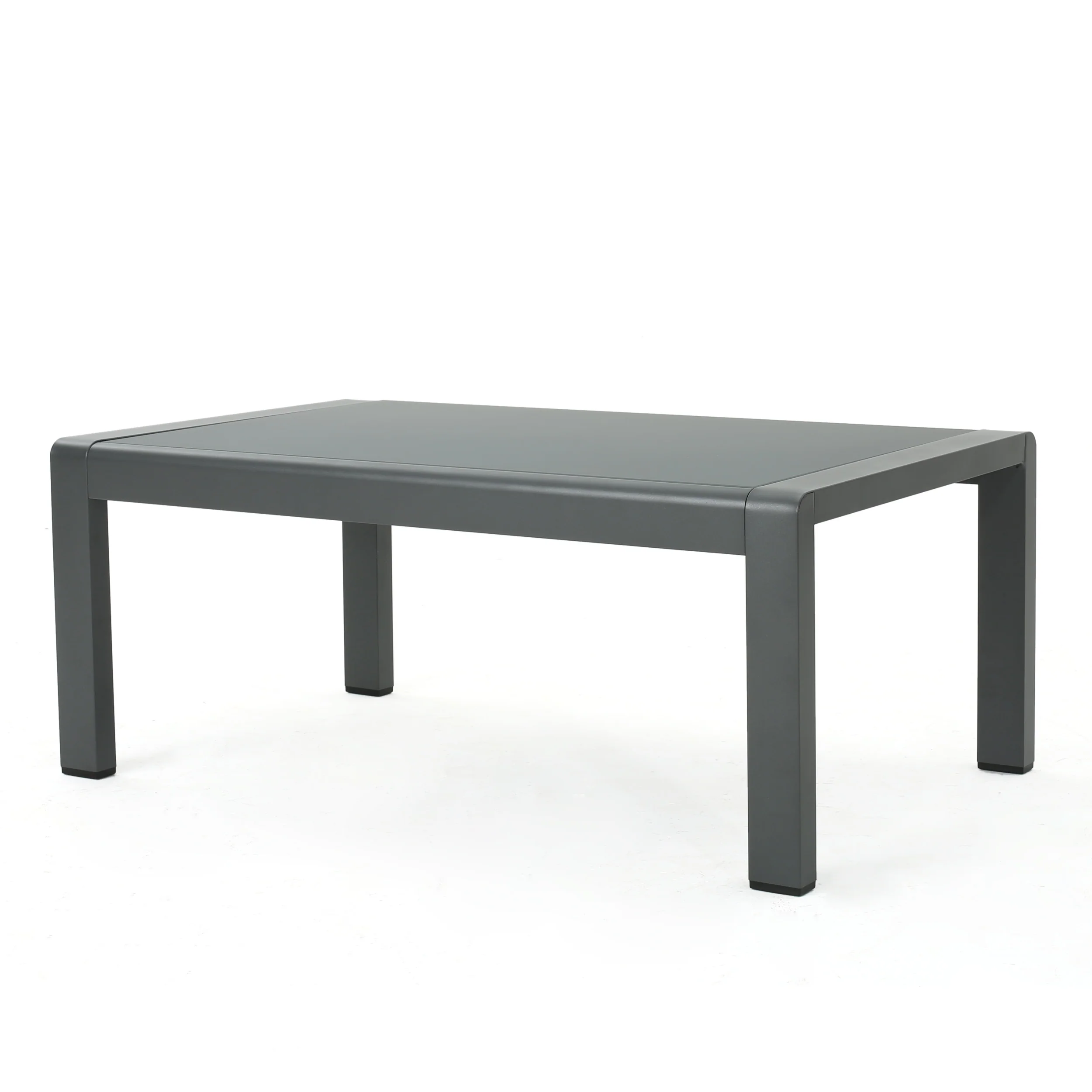 Crested Bay Outdoor Aluminum 4 Piece Loveseat Chat Set - furnishings