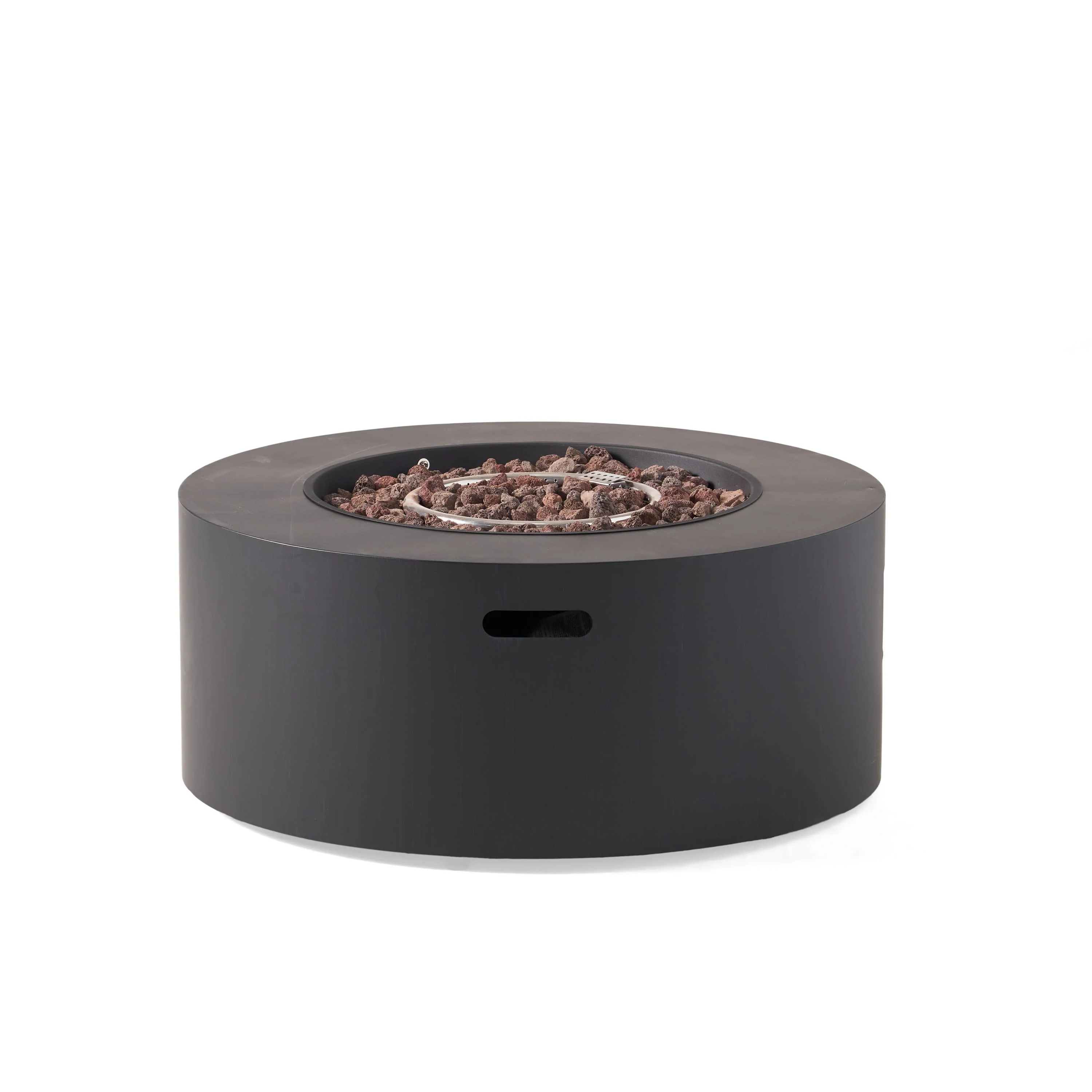 Jasmine Outdoor 40,000 BTU Circular Fire Pit (No Tank Holder) - furnishings
