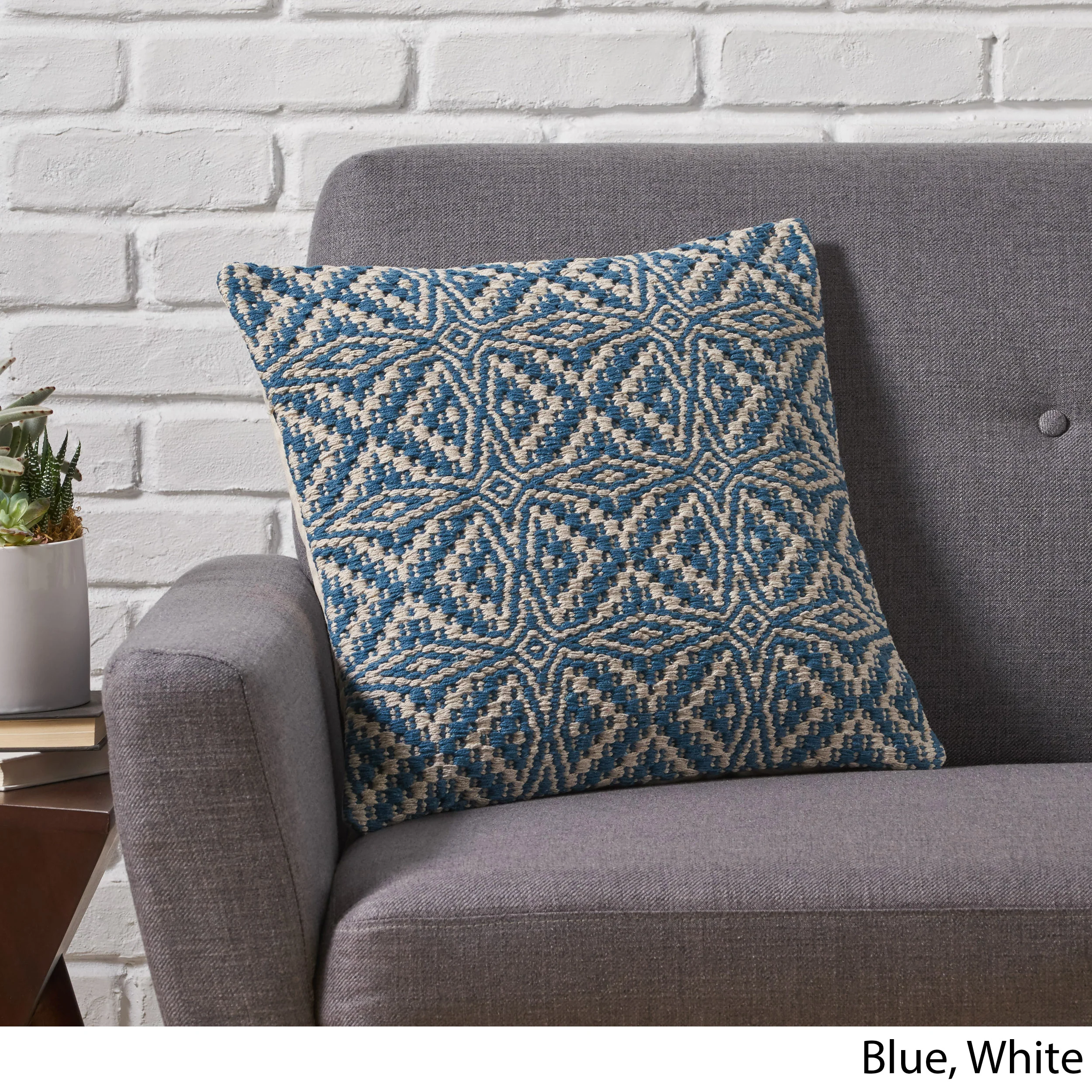 Aabidah Boho Cotton Throw Pillow - furnishings