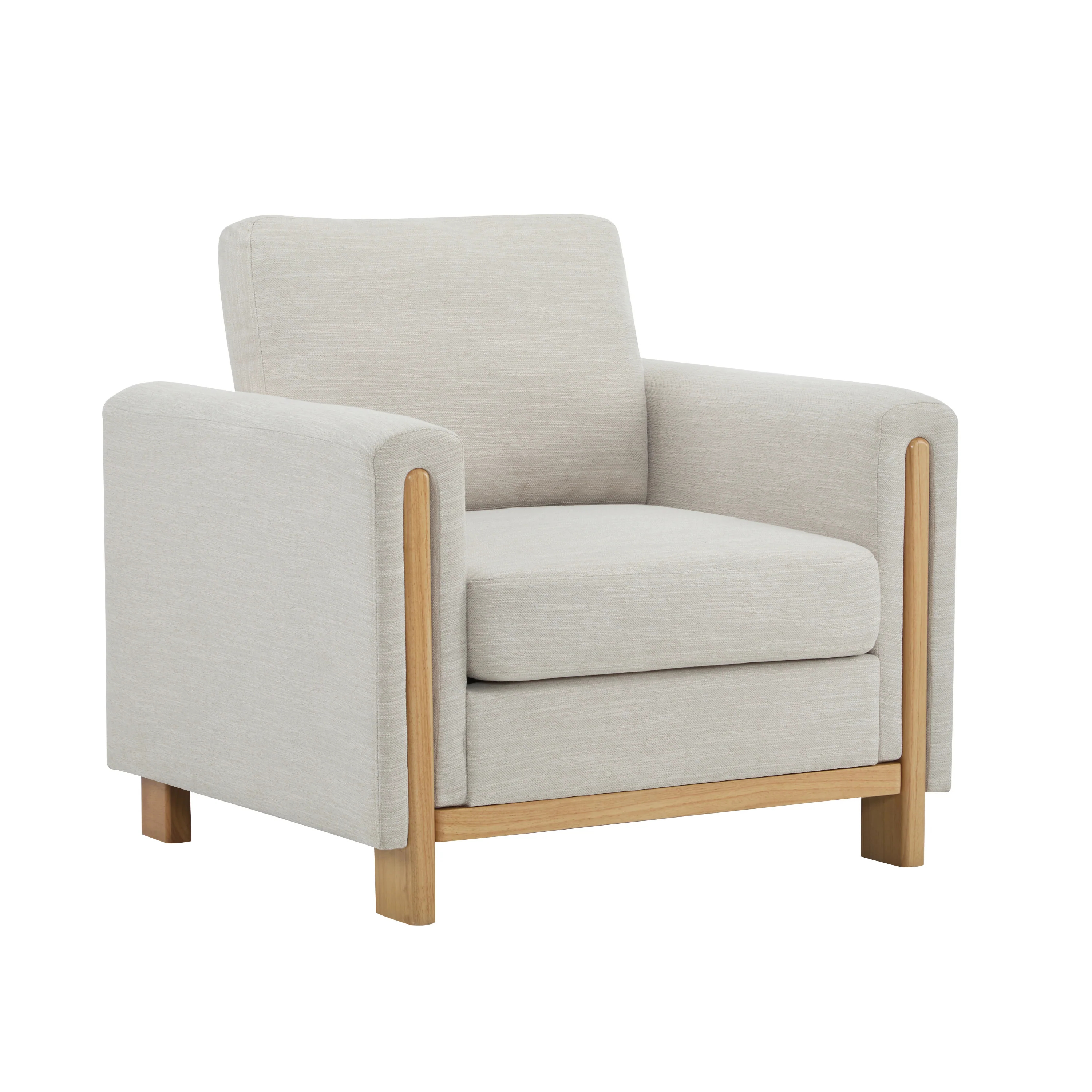 Alarics Modern Accent Arm Chair Upholstered Club Chair - furnishings